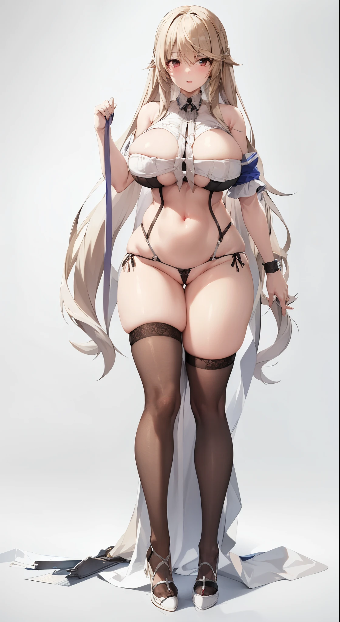 white hair,age girl,Big breasts