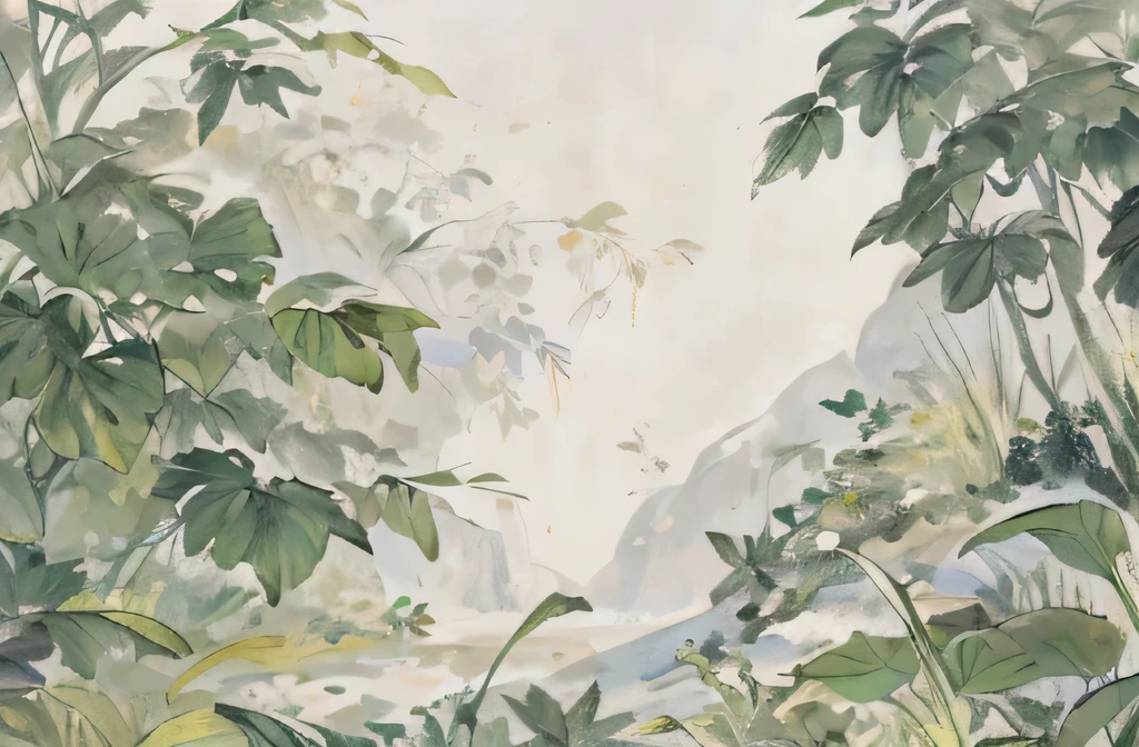 High resolution,background white,（Foliage plant）,An illustration,There are no people,There are no people