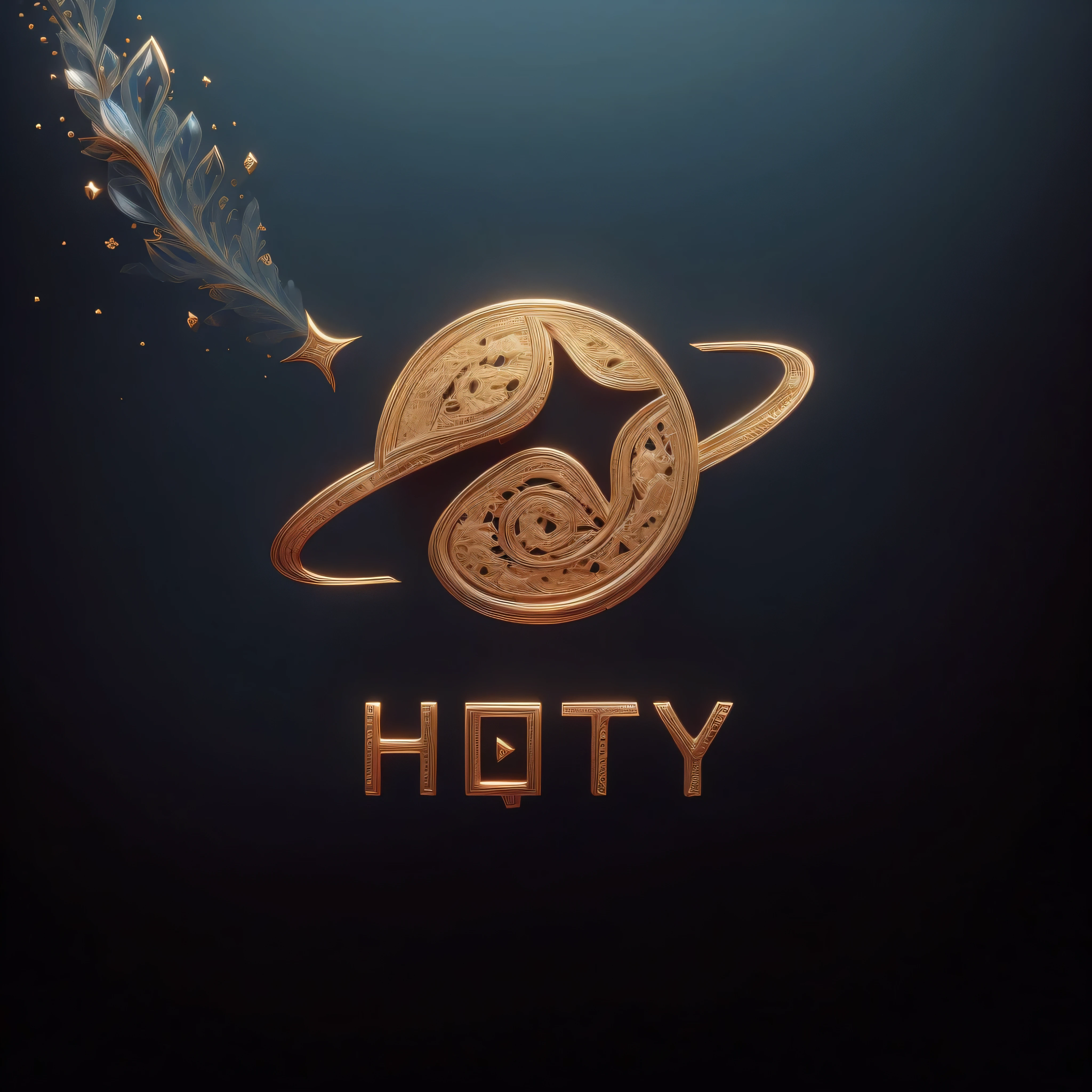 simple pure black background,masterpiece,best quality,super detailed,Beautifully carved in shiny gold