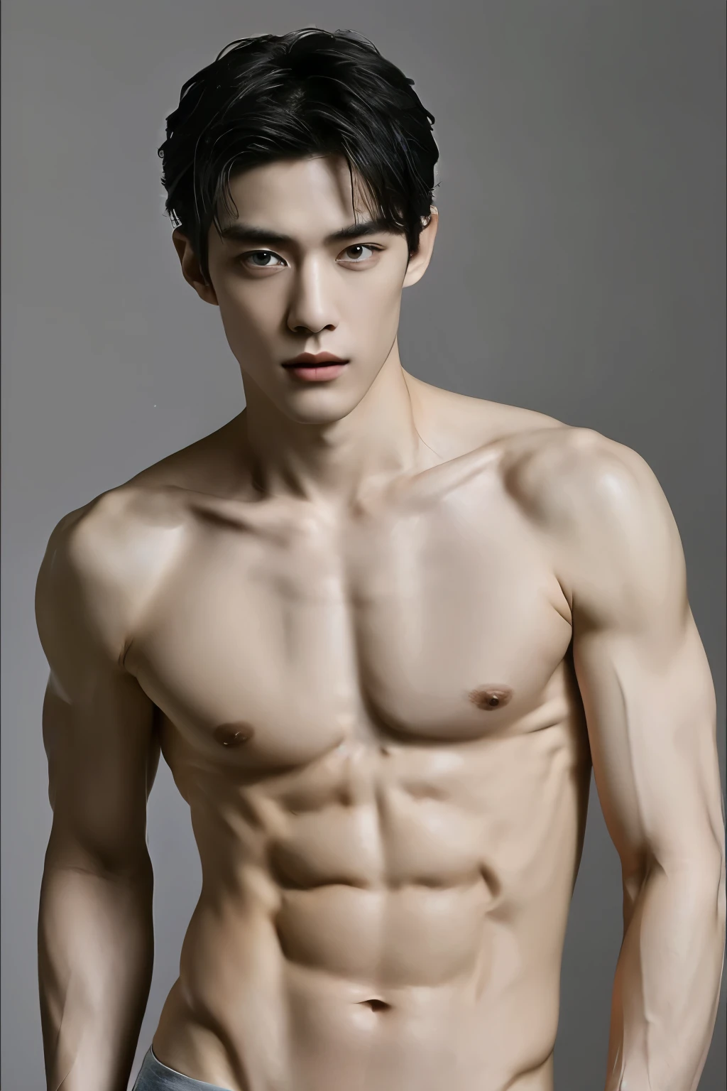 ( (8k:1.27), best quality, masterpiece, ultra high resolution:1.2) Chinese man photo, young male,perfect face,Perfect body,Leaky abs,Tight panties