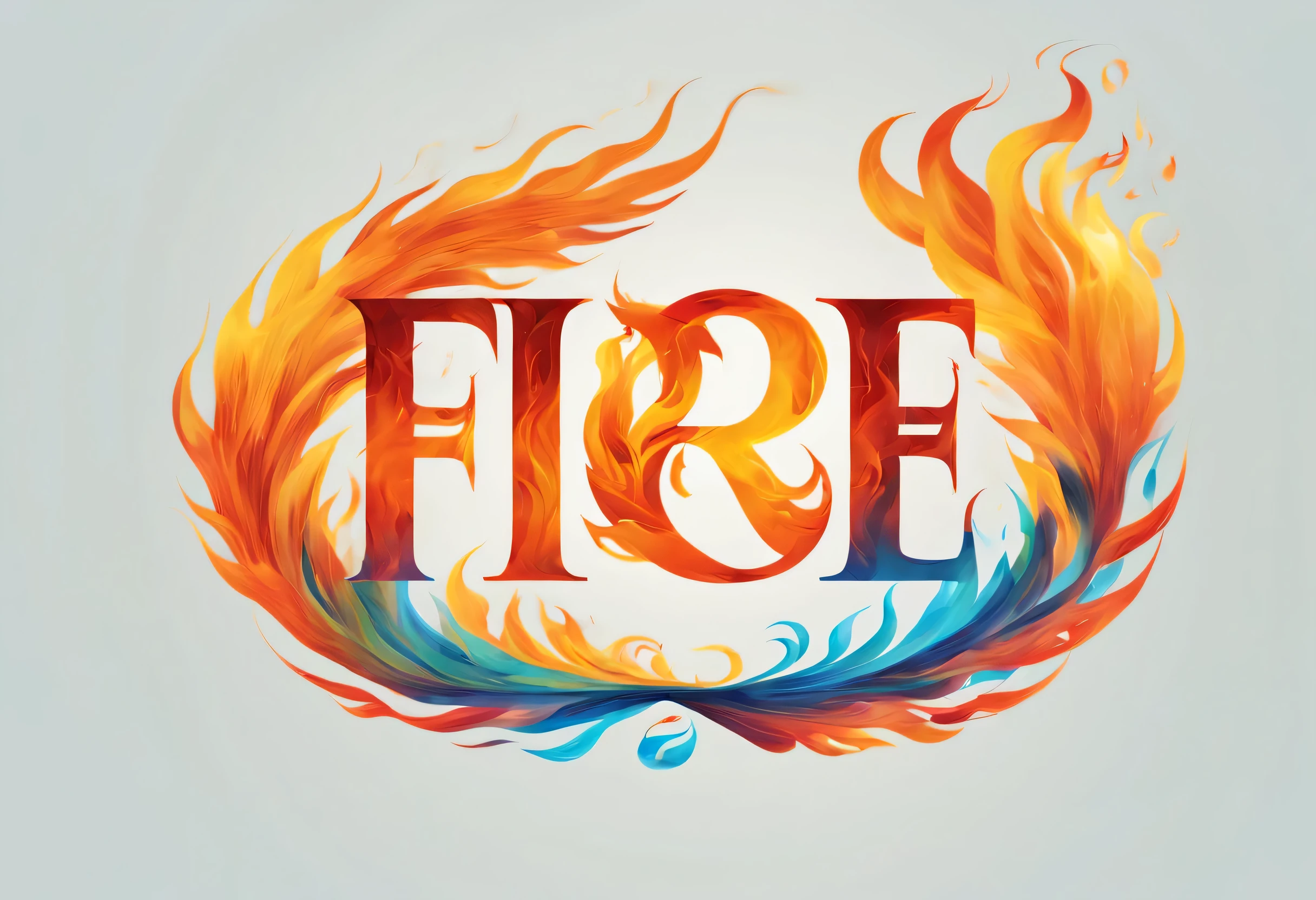 creative Font Design,(((logo:("fire")))),Font Design,draw letters with flame,dynamic,Terrifying yet beautiful flame art,rich colors,Gradation,fireの粉,designed by experts,Award-winning work,masterpiece,magic effect,Cast colorful spells,Character drawn with flame dragon,fire,be familiar with,boldly,delicately,red,orange,yellow,white,Light blue