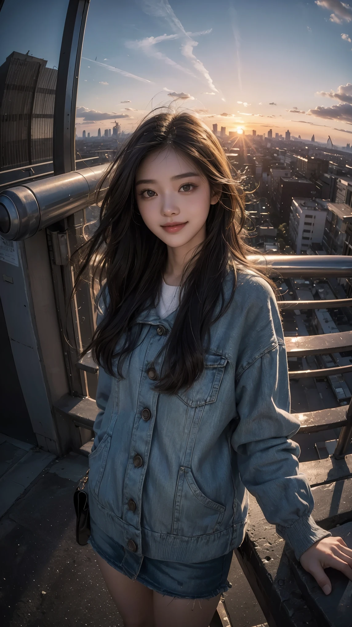 (best-quality:0.8),
(best-quality:0.8), perfect anime illustration, extreme closeup portrait of a pretty woman walking through the city