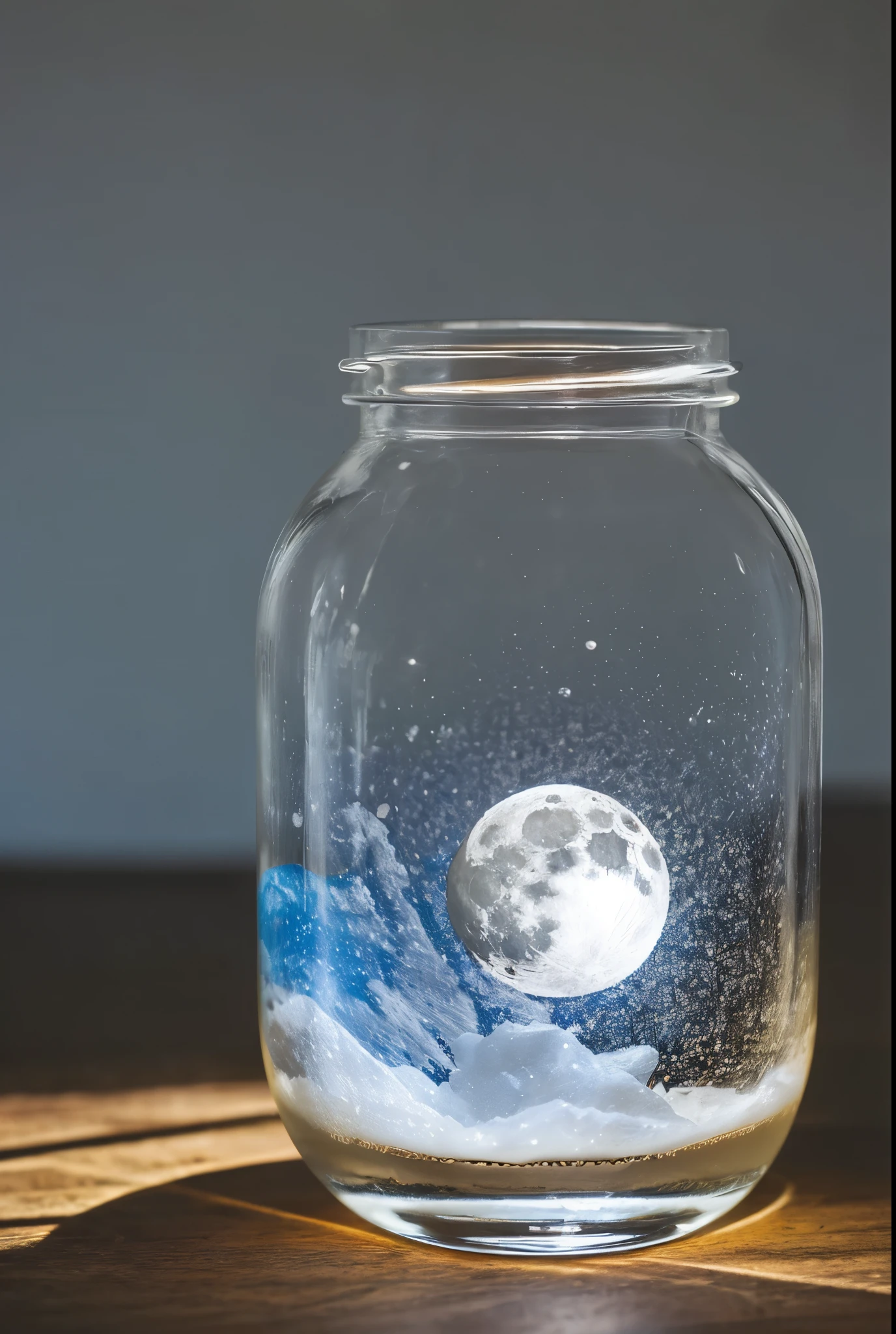 Moon in a jar