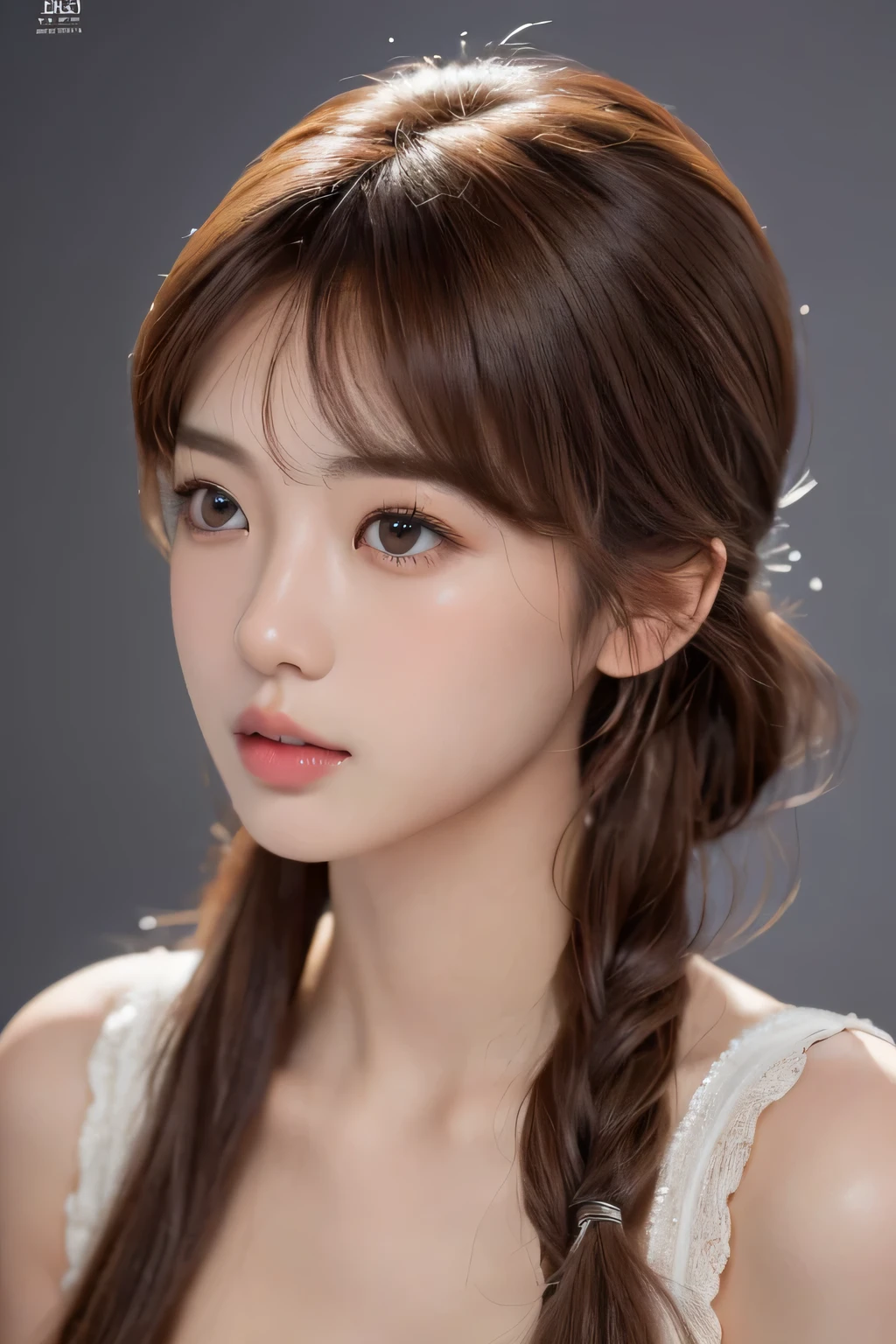 ( highest quality, masterpiece, shape, (realistic, photo-realistic:1.37), wonderful, finely, incredibly absurd, huge file size, 超get used to it, High resolution, Highly detailed CG Unity 8K wallpaper, ray tracing, NSFW, 1 girl, Young Korean Girl, orgasm, blush, A cute realistic drawing of a young Korean woman with pink hair in two ヘアリング and bangs. Revealing a very large bust(highest quality, masterpiece, shape, (genuine, Photorealistic: 1.37), wonderful, get used to it, incredibly absurd, huge file size, Super get used to it, High resolution, High resolution CG Unity 8k 壁紙, one girl, Young Korean Girl, orgasm, blush, Cute realistic picture of a young Korean woman with brown hair in two hair rings and bangs. ski wearを着てゲレンデに立つ. The background is a ski resort, ski wear