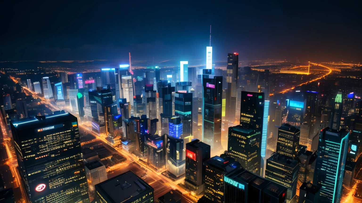 Perspective Isometric real photograph of cyberpunk cityscape, night time, dramatic lighting, dark colors, (Canon EOS 1D, 128-bit, hyper detailed, hyper realistic), bokh, (masterpiece, best quality, 16k, unreal engine, beautiful, perfect figure, ),