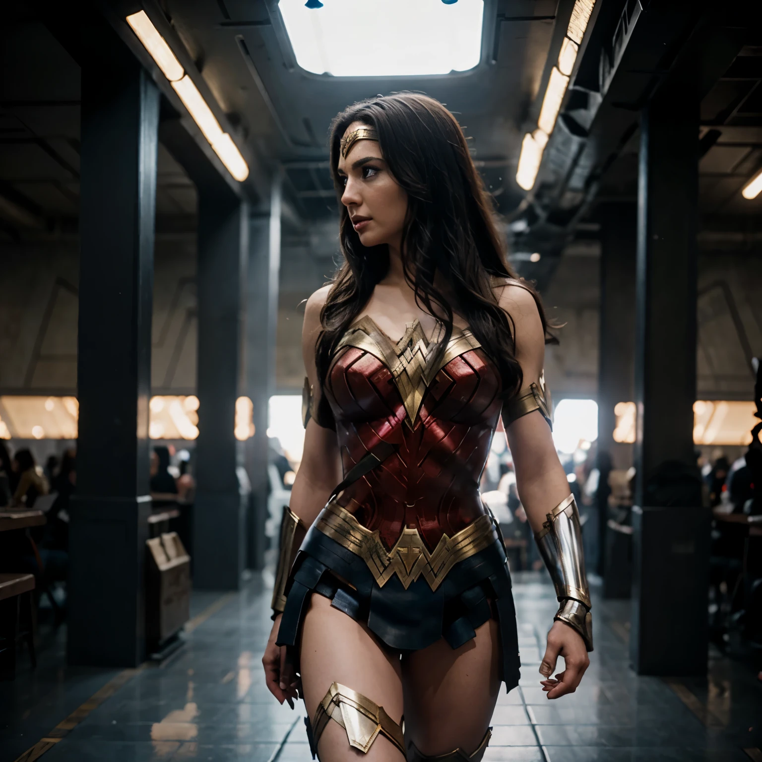 Wonder woman war in galaxy