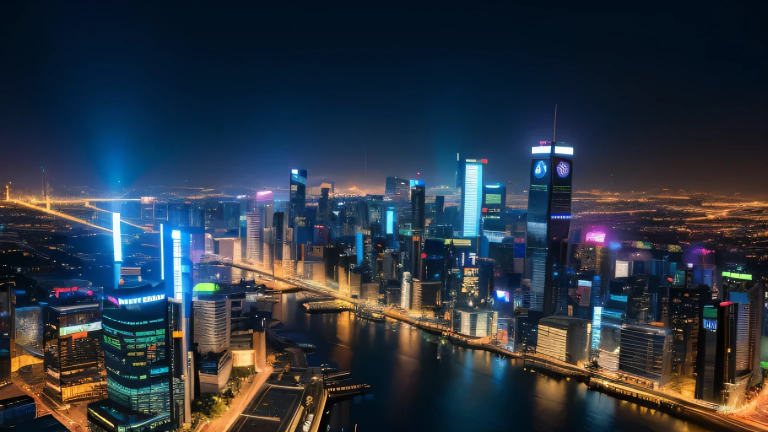 Isometric real photo of cyberpunk cityscape, at night, dramatic lighting, dark color, (Canon EOS 1D, 128 bit, very detailed, surreal), Boff, (masterpiece, highest quality, 16k, unreal engine, beautiful, perfect figure, ),