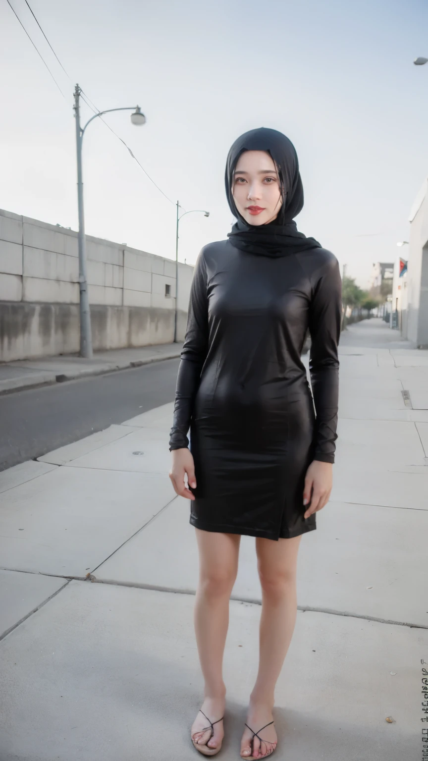 ((Best quality, 8k, Masterpiece :1.37)), (wear hijab girls), girls wear hijab, (girls wearing hijab moslem), beautiful face, face bukkake, 18 years old girls, hair black, ultra detailed face, ultra detailed body, slim body, lips smile, Beautiful detailed eyes, eyes korean, detailed nose, Natural Lip, ((Lips Smile)), face smile, Wear hijab moslem, fancy jubba thobbe, (photo full body), view of the blue sky, Slim Body, realistic face, backround people hijab , (full body photo)