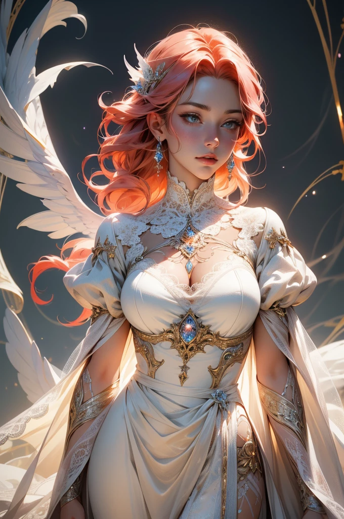{-erro_de_anatomia:1.0}(best quality,4k,8k,highres,masterpiece:1.2), ultra-detailed, (realistic,photorealistic,photo-realistic:1.37), mature milf, illyasviel von einzbern, redhead hair, full body, vibrant colors, glowing skin, mesmerizing eyes, elegant pose, enchanting background, delicate lace dress, surreal lighting, ethereal atmosphere, mystical aura, intricate details, artistic medium, digital illustration, fantasy, anime, reading, writing, walking, laying down