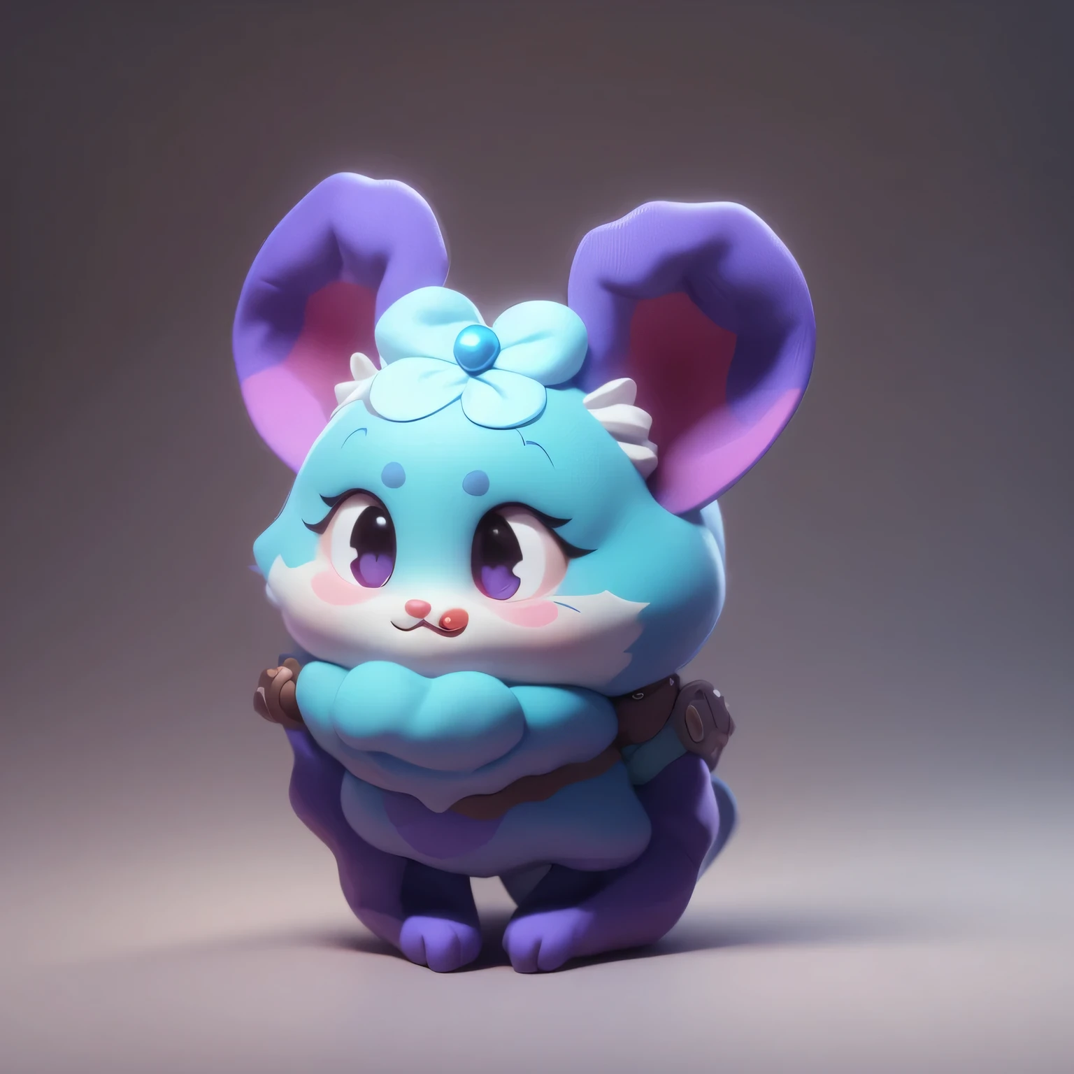 There is a flying squirrel,3d rendering, Blue purple as background color,with a bit of white,  charming anthropomorphic bunny, charming 3 d render, bunnygirl, Soft 3d rendering, cel shaded pbr, y 2 k charmingcore clowncore, charming! c4d, Special fairy tale style,popmart blind box, IP design, 干净明亮的背景3d rendering, Overclocked rendering, 8k, soft focus, Fine gloss and ultra-details--ar 3:6 50 --q 2 --niji 5 --style expression --s 2, 干净明亮的背景3d rendering, Overclocked rendering, 8k, soft focus, Fine gloss and ultra-details--ar 3:6 50 --q 2 --niji 5 --style expression --s 2
