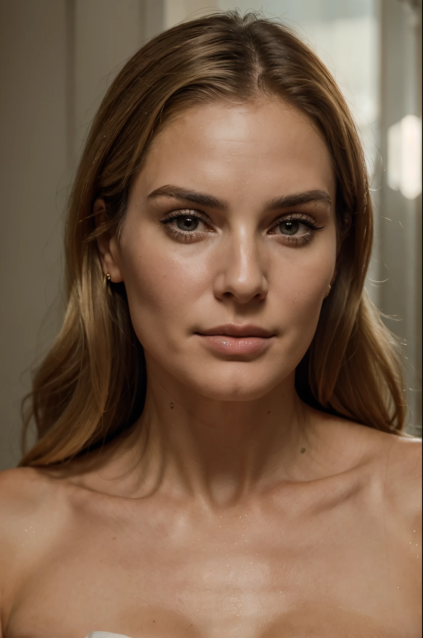 sober mature blonde woman with hand on chin posing for a portrait, rosto da mulher looking off camera, foto de uma mulher, close up de uma mulher madura loira, inspirado em Ulrika Pasch, foto de uma linda mulher, hand on her chin, Retrato de Kim Wexler, mulher com pele de porcelana, rosto da mulher, Retrato de uma mulher loira, Carmen Dell ' Orefice