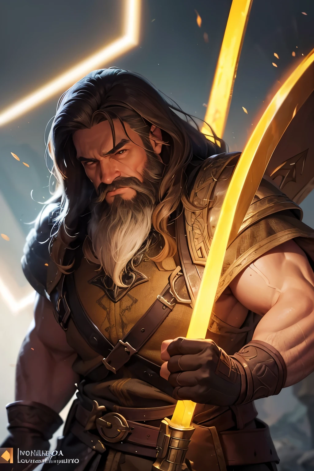 detalhes altos, melhor qualidade, 16k, Cru, [Melhor detalhado], obra de arte, melhor qualidade, (extremamente detalhado), corpo todo, foto ultra ampla, fotorrealista, fantasia arte fantasia_mundo, Arte RPG, d&d art, an image of a dwarf cleric (detalhes intensos, obra de arte, melhor qualidade), dwarf male fantasy (detalhes intensos, obra de arte, melhor qualidade),(detalhes intensos, obra de arte, melhor qualidade), cabelo ruivo, dynamic eye color, rosto ultra detalhado (detalhes intensos, obra de arte, melhor qualidade), barba longa, barba ruiva, muscular arms, vestindo armadura pesada, holding an ax in his hand, Hammer has yellow magic runes, brilhante GlowingRunes_Runas Yello Yellowe (detalhes intensos, obra de arte, melhor qualidade), trabalhando a forja (detalhes intensos, obra de arte, melhor qualidade), forja de fogo (detalhes intensos, obra de arte, melhor qualidade), dwarven smithy and forja de fogo background, vermelho e amarelo ardente e sombra laranja e luz de um laranja ardente (detalhes intensos, obra de arte, melhor qualidade), High detail, qualidade ultra alta, high resolution, 16K resolution, Ultra Hd Pictures, ultra realista, Clear details, Realistic detail, Ultra High definition