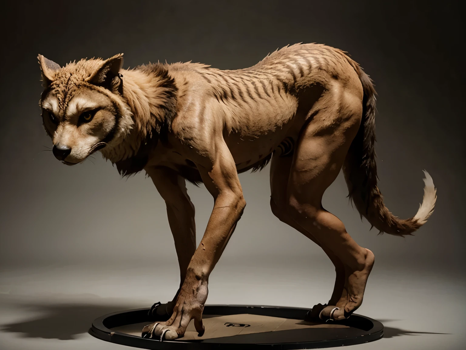 Legendary creature from the Koran, a chimera of several species and which is the beast of the earth 