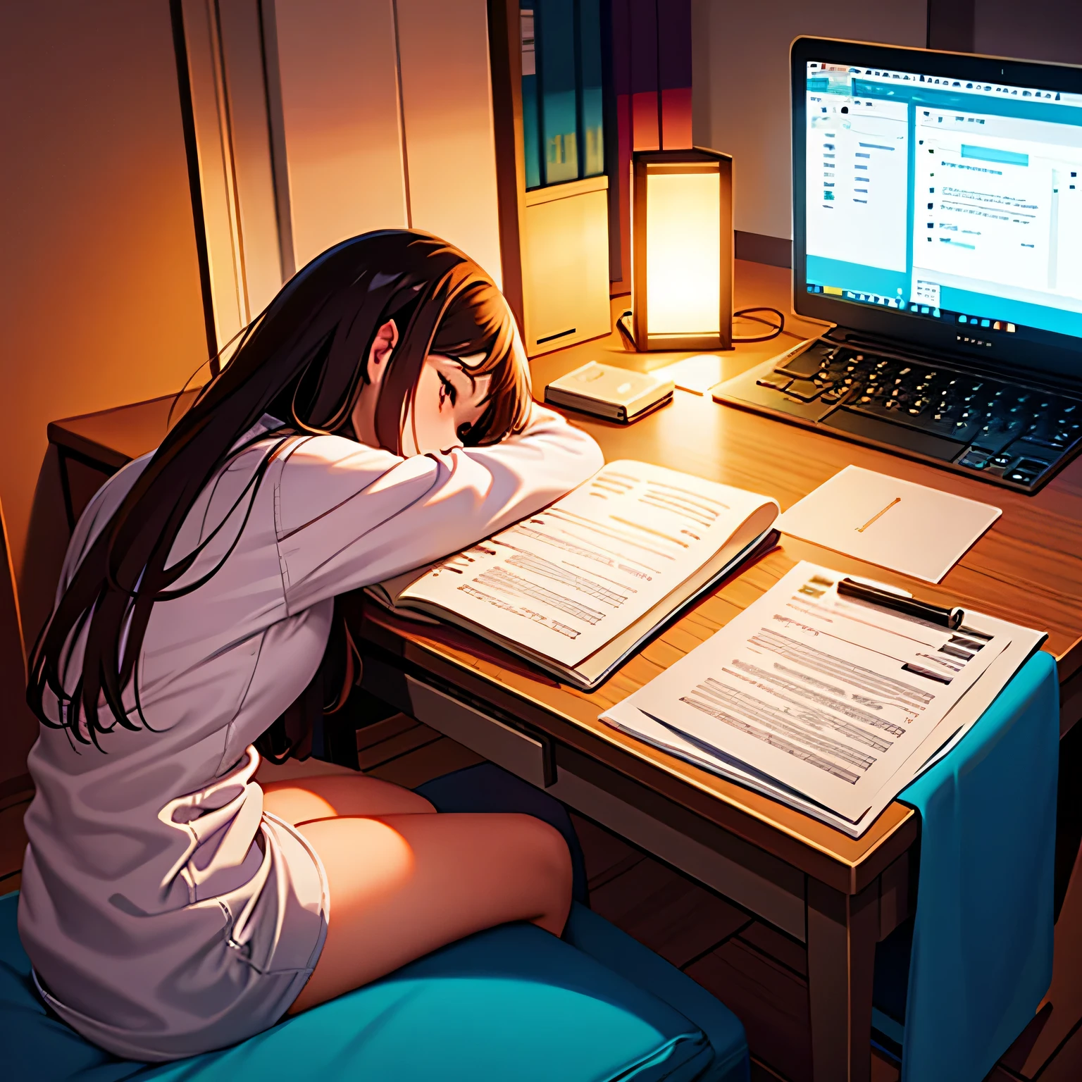 Night Study Scenario