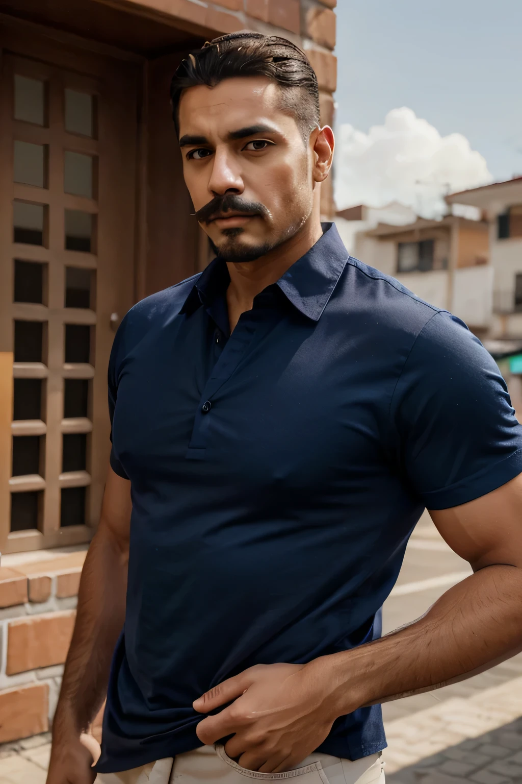 Um Homem gordo e peludo usando somente cueca boxer, sem roupa, sitting sensual and manly pose, modelo fotografico, sensual, manly, Trucker wearing cap, Homem, rechonchudo, Professional Color Grading, sombras suaves, sem contraste, clean sharp focus, cinematic movie photograph