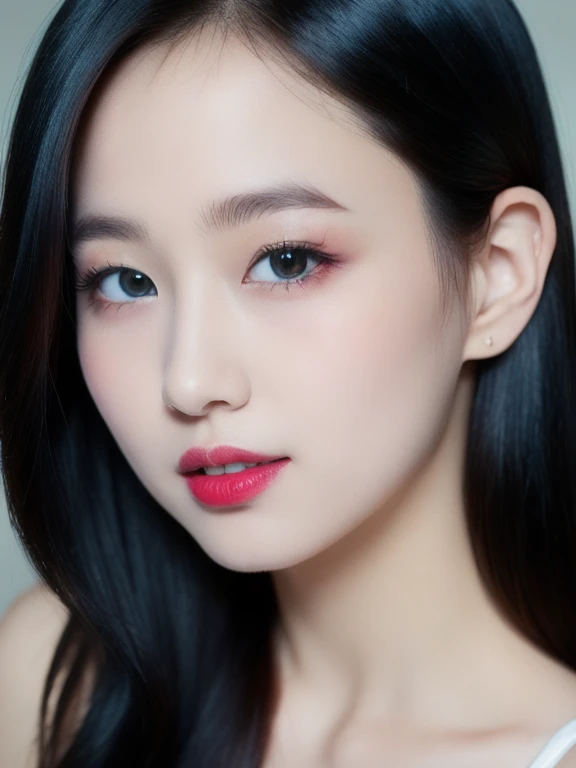 (realistic、masterpiece、Best Quality、8K、highres、high resolution:1.3)、1 girl、Big breasts、white bikini、((Saggy Breasts、Absurdly Gigantic Breasts:1.3、Huge Cleavage、Extremely Gigantic Breasts))、looking at viewers、super fine face and eyes、long hair、 exposed cleavage、upper body、