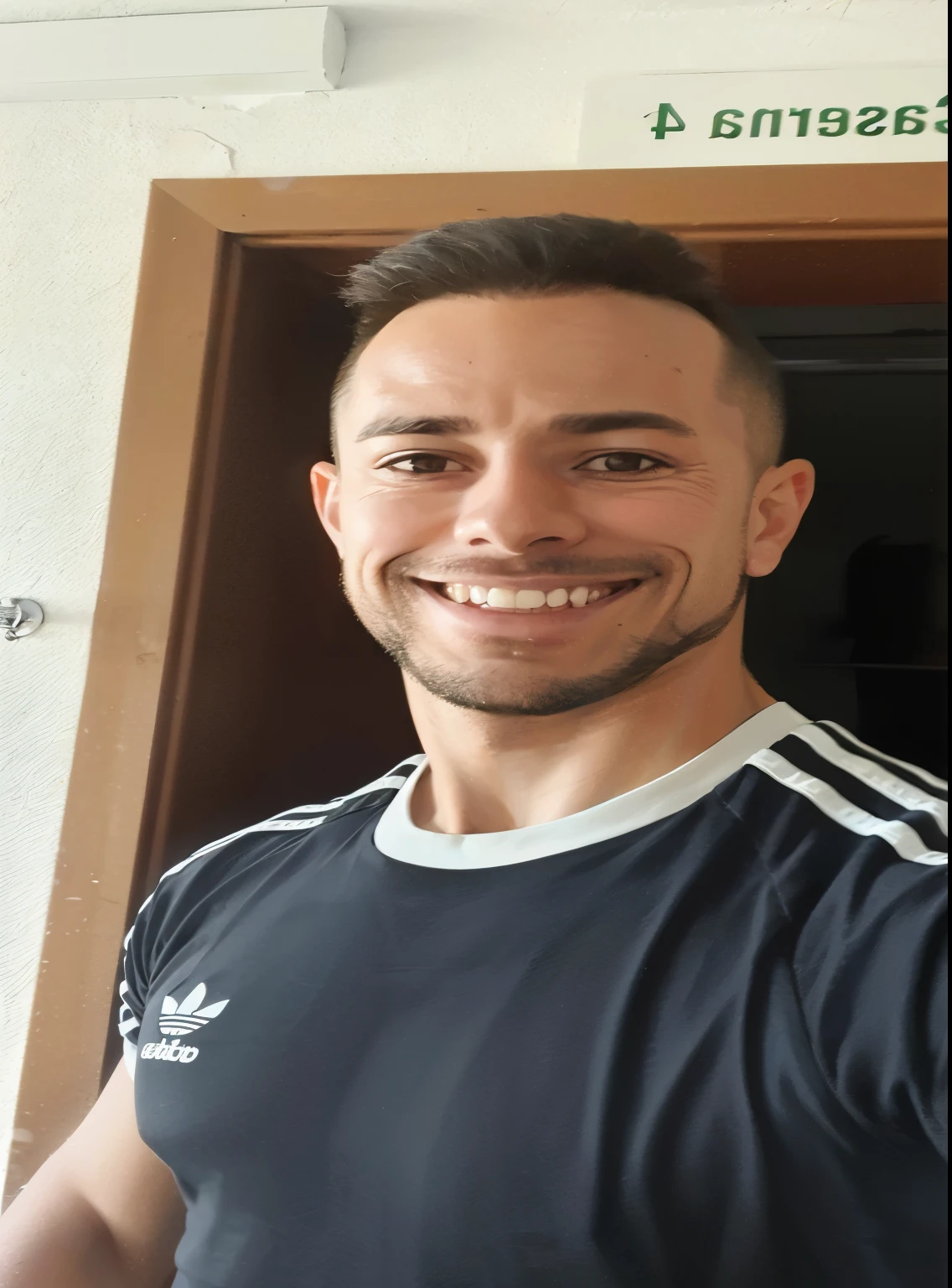 homem sorridente de camisa preta em frente a uma porta, 32 anos, jouandeau romano, 29 anos, 27 anos de idade, 3 6 anos, 28 anos de idade, 38 anos, 35 anos de idade, 35 anos de idade, Thierry Doizon, Alexandre Chaudret, Vicente Marechal