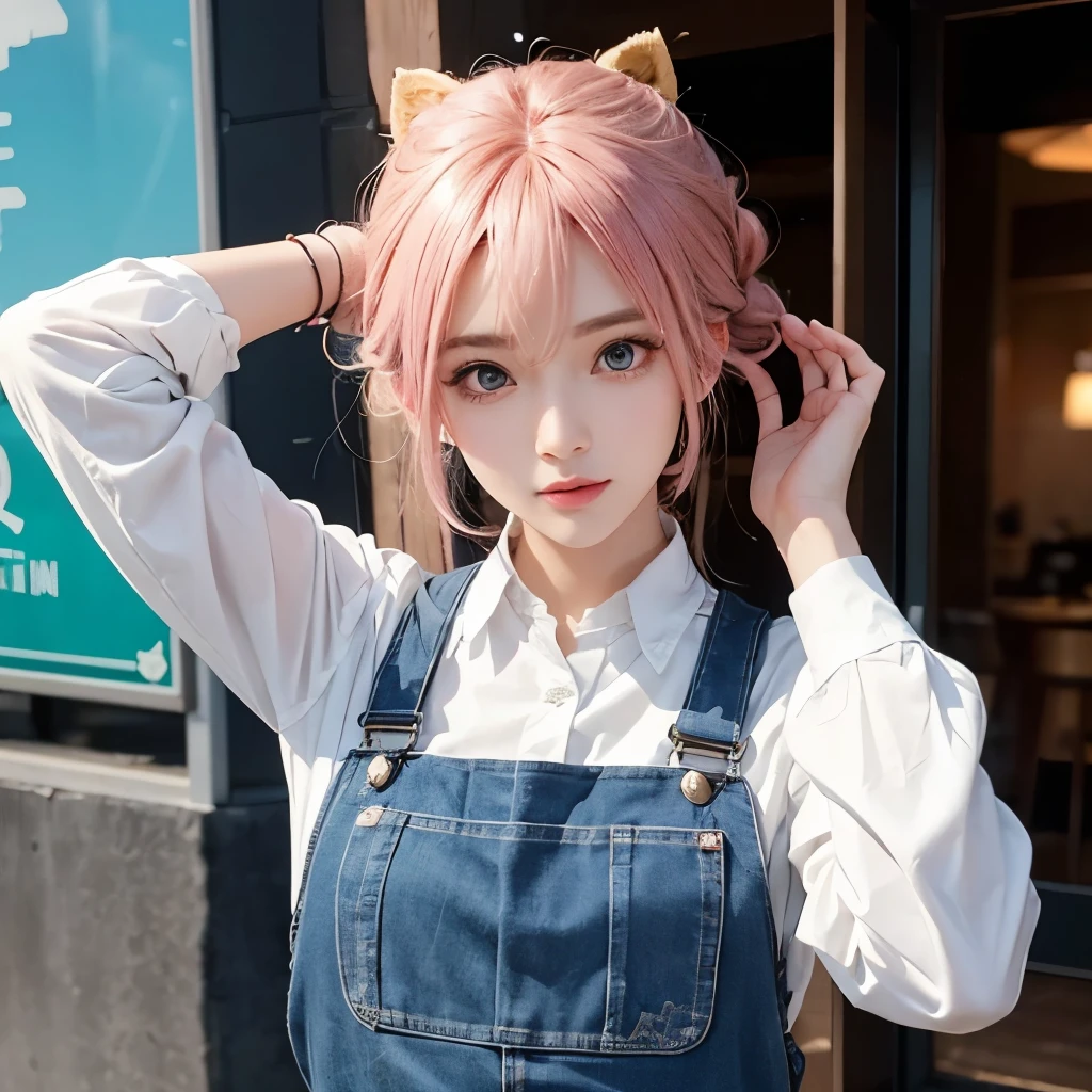 Create an anime character exuding charm, with expressive eyes, stylish attire, and an overall captivating presence. Ensure the image reflects a perfect blend of charisma and youthful appeal.