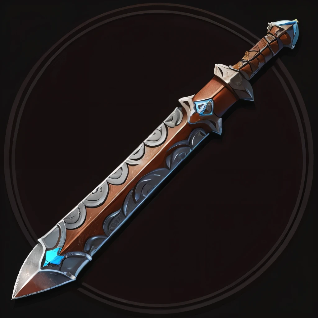 A rusty dagger,  rpg icon