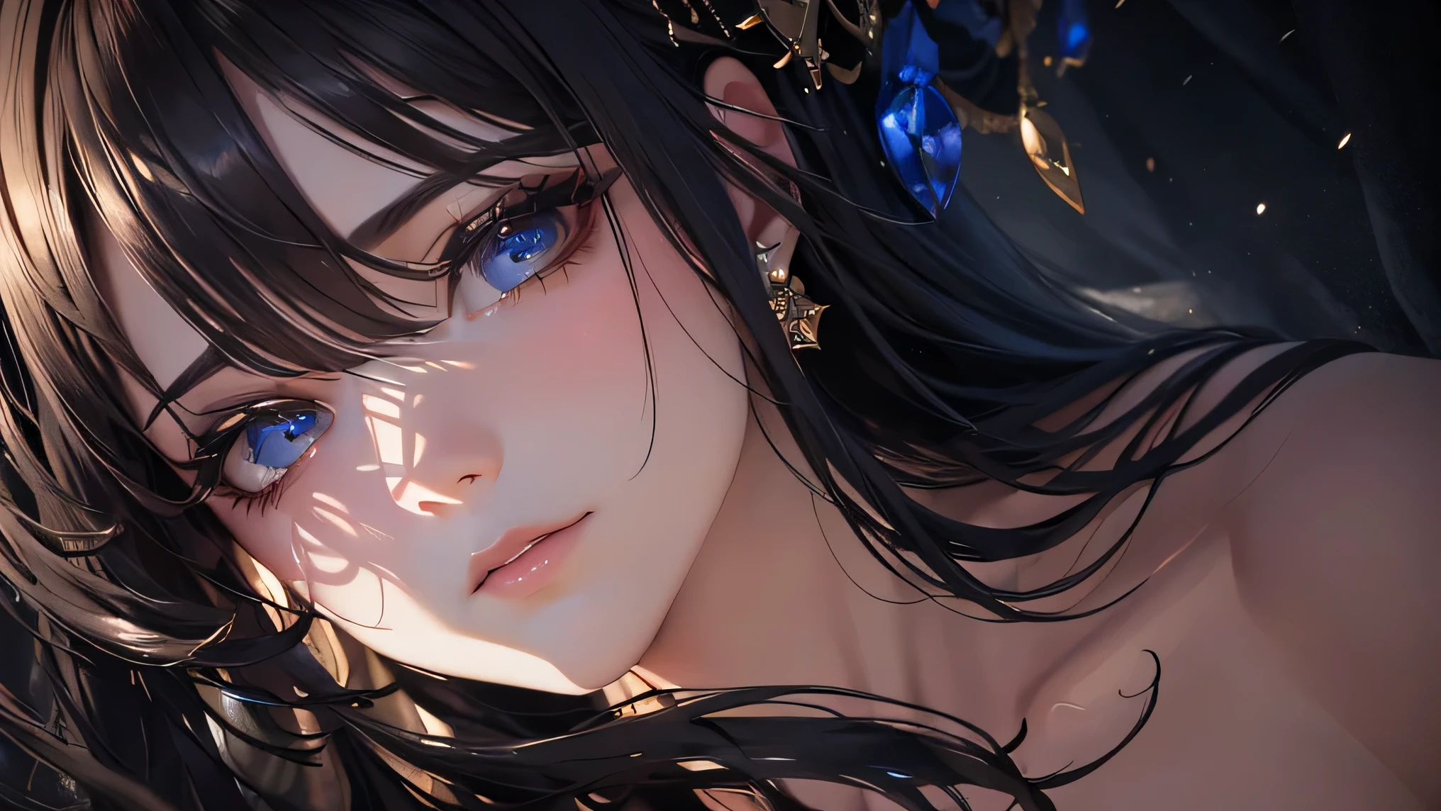 (melhor qualidade,4k,8k,high resolution,obra de arte:1.2),ultra-detalhado,(realista,photorealista,photo-realista:1.37), HDR, Ultra HD, studio lighting, extreme detailed description, criado profissionalmente, cores vivas, Bokeh, Retratos, mystical atmosphere, tons vibrantes, ethereal glow, charming scenery, olhar intenso, Aura misteriosa, Enredo interativo, impacto visual impressionante, surrealista interpretation, vibe hipnotizante, dynamic composition, intricate facial features, charme sedutor, captivating expression, narrativa instigante, pinceladas habilmente misturadas, expertly captured lighting, traje intrincado, Enigmatic background, sombras evocativas, dramatic contrasts, Beleza transcendente, Immersive experience, assustador, mas fascinante, Symbolic Images, ambiente de sonho, poetic symbolism, Timeless fascination