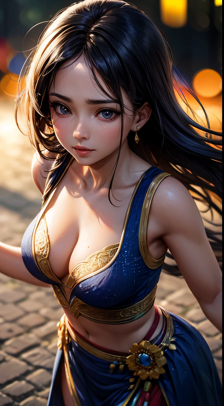 Woman, 30 years, Brazil clothes, retina, seductive, depth of field, motion blur, from above, bokeh, UHD, masterpiece, textured skin, super detail, high quality