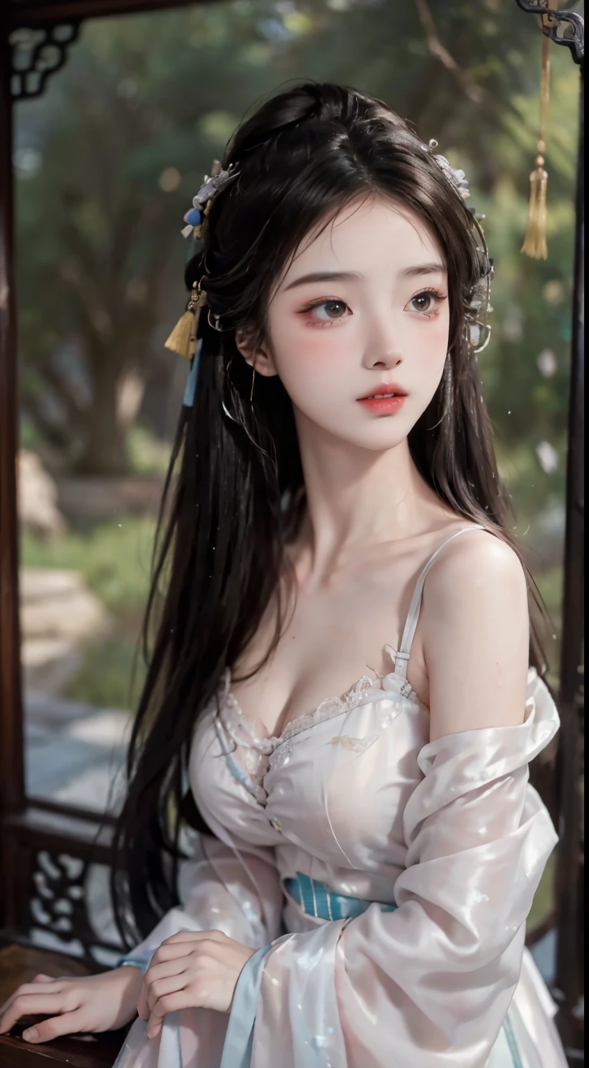 A teenage girl Maturbat, Master quality, Highest quality, Best picture quality, Exaggerated details, Goddess Moonlight 8 years old Asian ，The expression is shy,a close up of a , Super beautiful girl with(Long hair / Very, Very exaggerated details and tight fit, Round breasts, Hanfu Old Chinese), Slim and high-waist, Silk lace. Master picture quality, Highest quality, Best picture quality, Exaggerated details, The expression is shy,a close up of a , Super beautiful,Long hair, Very exaggerated and compact, Round breasts , Pose in front of the camera, ,, Wet-breasted Hanfu open V-chested clothes pink, All pictures, Wet body of thin silk fabric, Thin silk lace petticoat, , petticoat, The chest more exposed (huge ，cleavage)， detailed hair, bra pink , detail 8k, upper body
