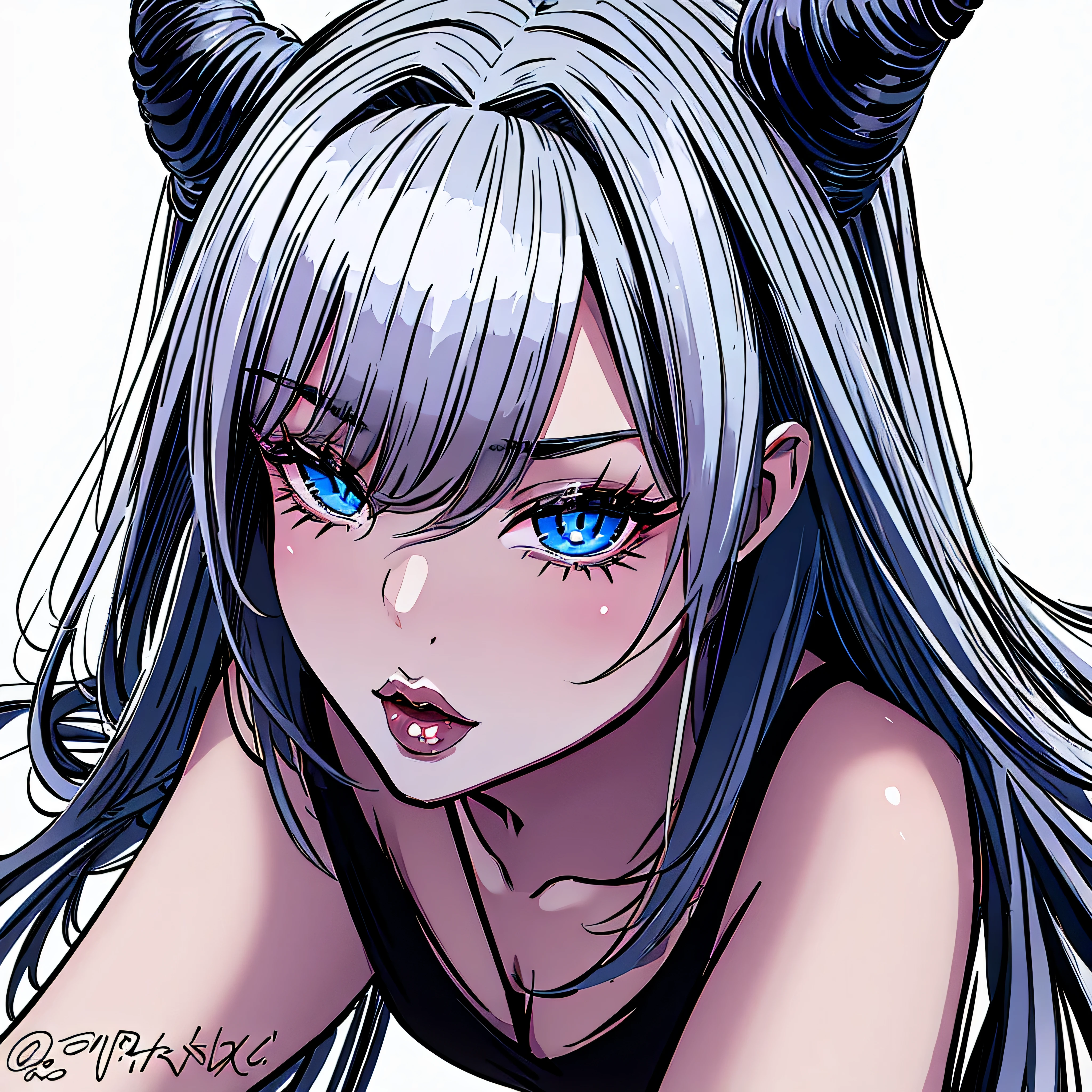 (Perfect body)，best quality，masterpiece，1 girl，Kill la Kill，((Proudly))，(?????????????)，((?????))，((clamp))，(The ????? is bigger than the head)，(((The face is very clear)))，(((?????)))，(???)，(((Blank Background)))，((Open your legs))