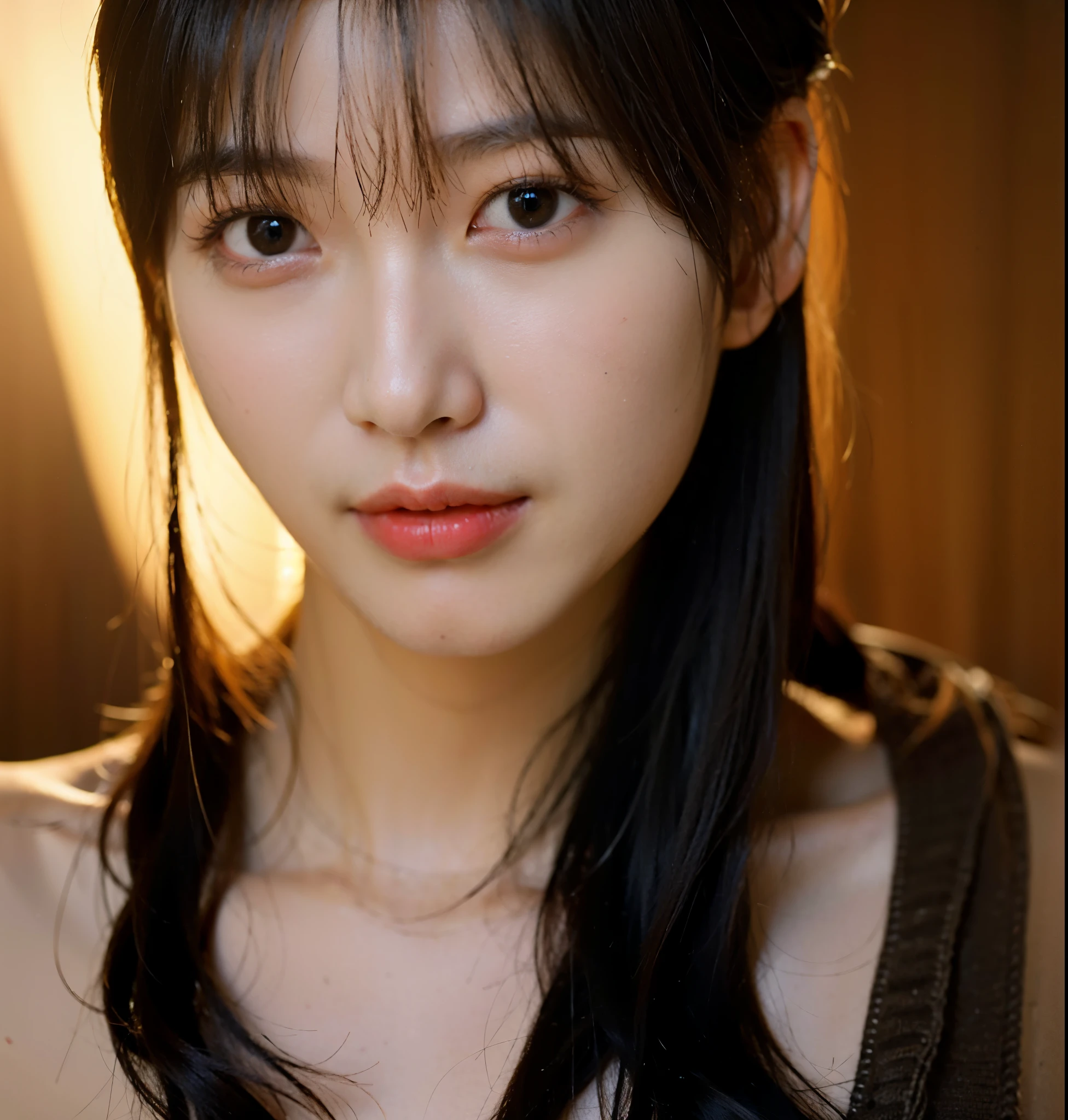 a beautiful Chinese woman, 35 years old, photo realistic, very detailed faces, 4 k, award winning, low key, long hair, black hair, black eyes. official clothing.