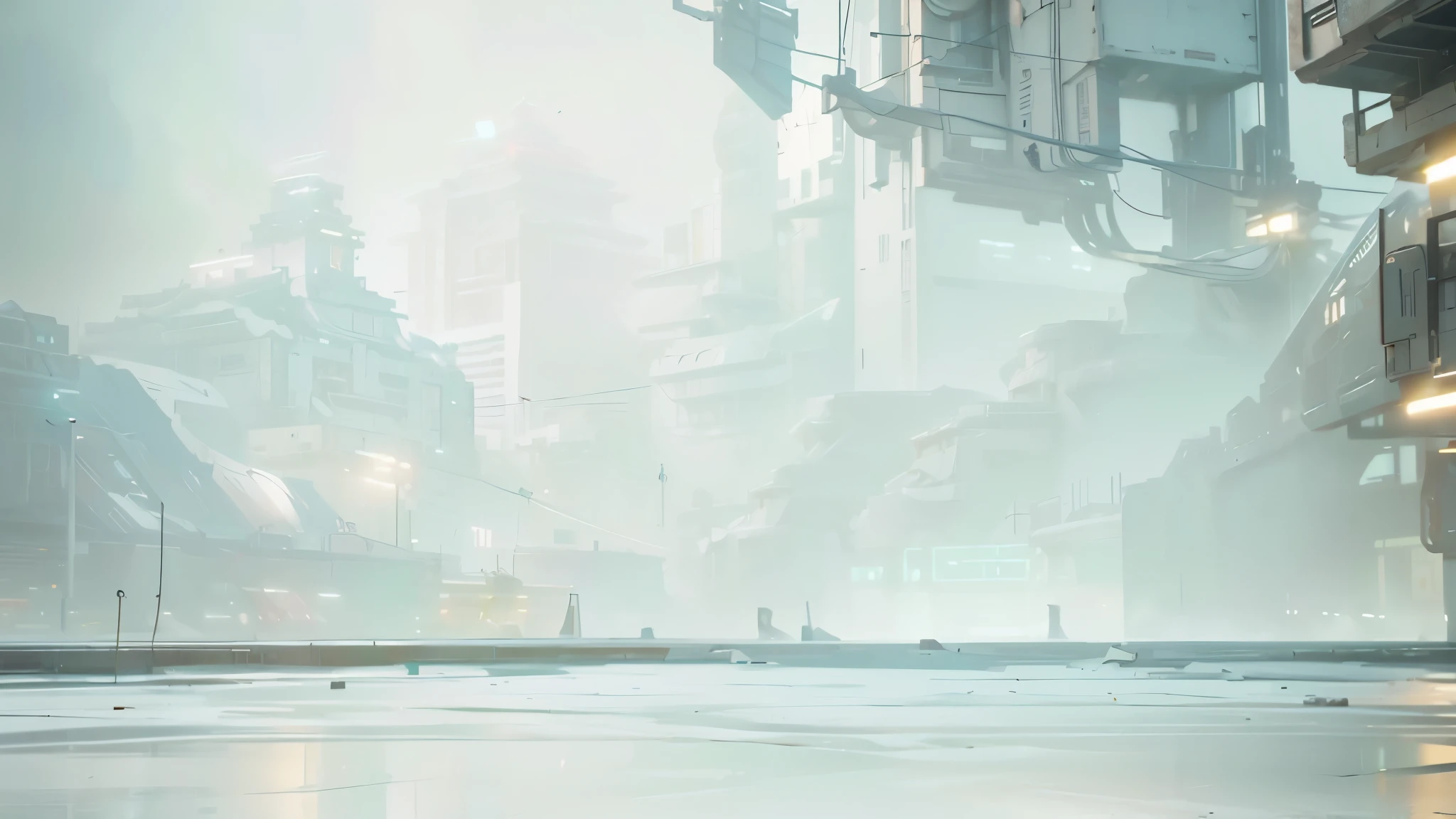 Mechanical City,glowing neon light, ( global illumination, Ray tracing, human development report, Unreal rendering,Reasonable design, high detail, masterpiece, best quality, ultra high definition, Beijing_Zagu_Mech