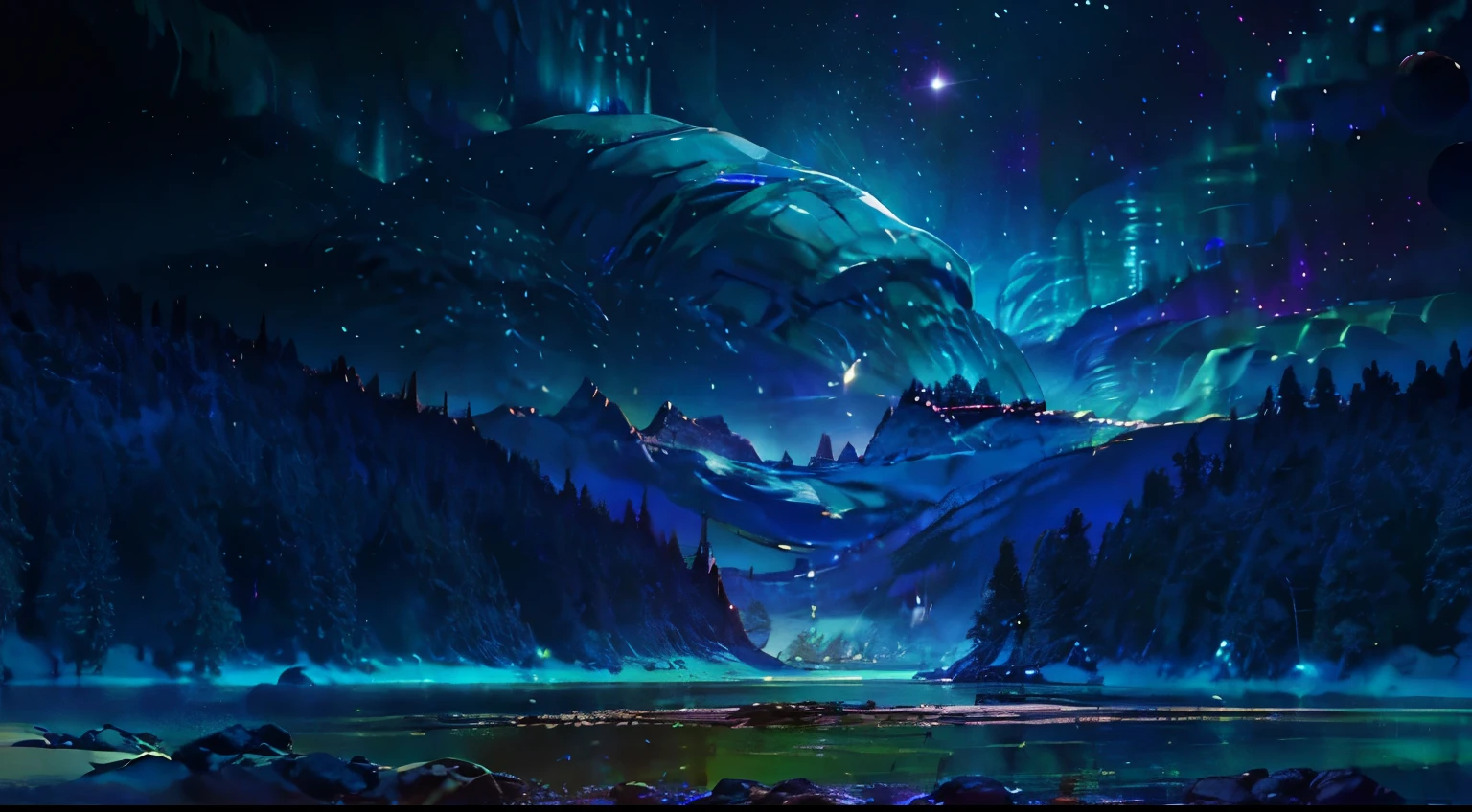In a land far away, nestled between towering mountains and shimmering lakes, there lay a mystical forest known as the Whispering Forest. It was said that the trees in this forest possessed a secret—they could whisper ancient wisdom and secrets to those who would listen.