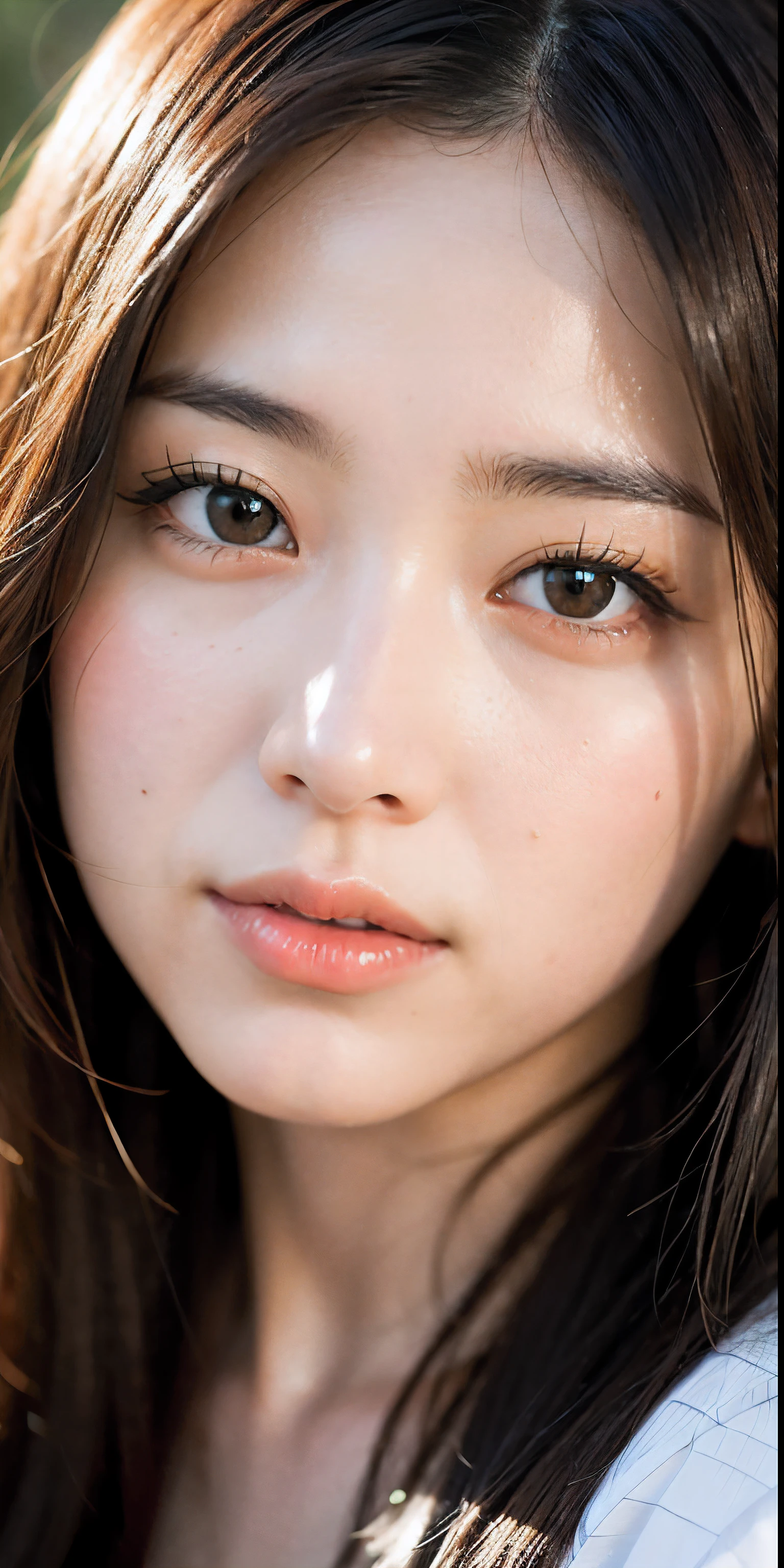 极多suckers,suckers,school culture,Image gallery,A girl who dresses extremely conservatively,She is the most beautiful girl here,Upper body close-up,The picture is extremely realistic,(Very detailed),Add details,再Add details,(Very realistic skin textures),Increases skin texture,The sun shines,,Screen stereoscopic,hair enhancement。suckers,More realistic,More ray tracing,Very detailed three-dimensional lighting,Contour enhancement,clarity enhancement。