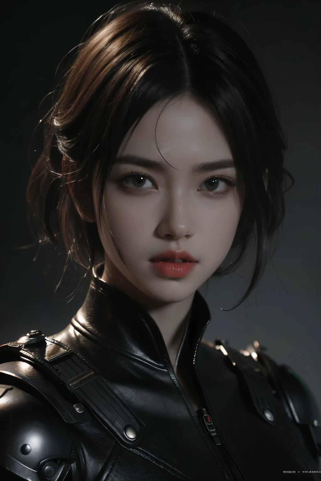 Game art,The best picture quality,Highest resolution,8K,(A bust photograph),(Portrait),(Head close-up:1.5),(Rule of thirds),Unreal Engine 5 rendering works, (The Girl of the Future),(Female Warrior),
20岁少女,An eye rich in detail,(Big breasts),优雅高贵,冷漠,勇敢的,
(A futuristic combat suit with medieval style,A beautifully patterned badge,Joint Armor,Extremely rich detail of armor,Mysterious light),Sci-fi characters,Warrior,
拍照姿势,简单背景,Movie lights,Ray tracing,Game CG,((3D Unreal Engine)),oc渲染反射纹