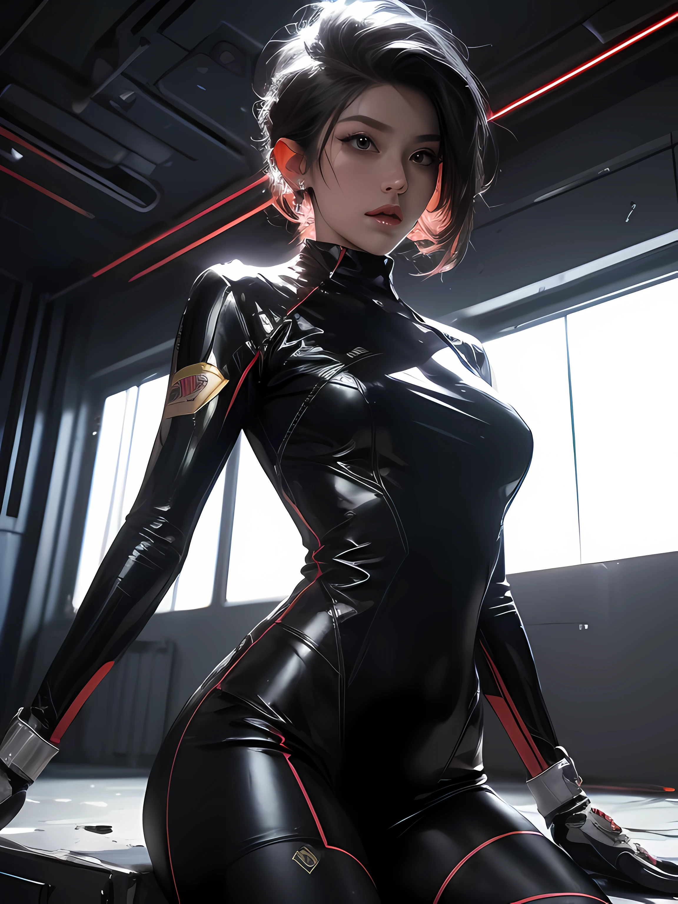 body suit is transparent