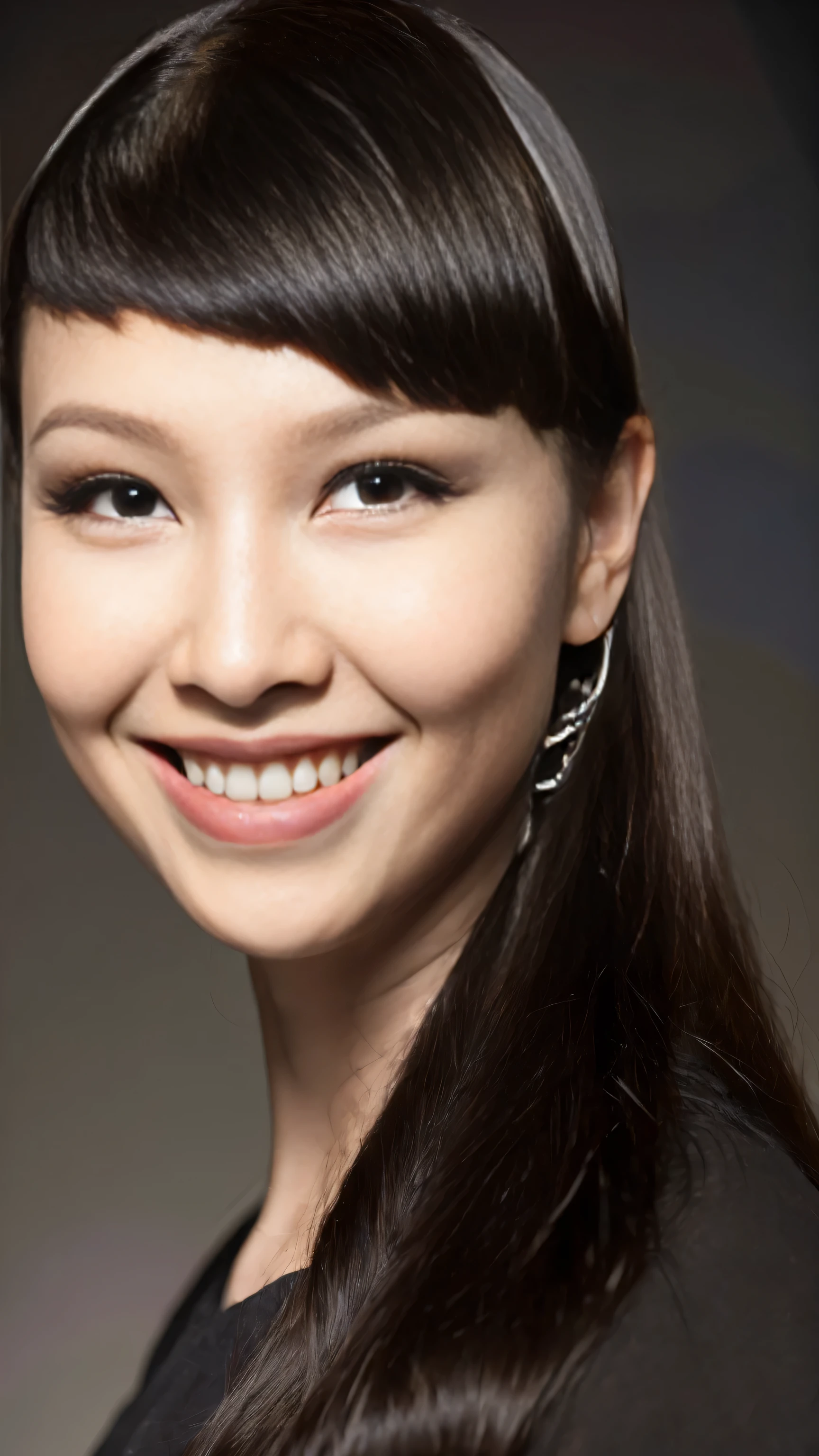best quality, epic reality, ((in the pitch black darkness :1.4)), ((portrait:1.5)),(background: dark ) high contrast ,glorious picture, Minimum illumination, lighting Face, She was comfortable, No clothes to wear, , it seems, (8k, original photo, best quality),(epic reality:1.5), a woman, Face,(exquisite eyes:0.8),(looking at camera:1.4), (best quality), ( high contrast, deep shadow),intricate details,normal,((skin:1.4)), (long dark hair:1.3), long hair, messy ,(human development report:1.5),detailed, color, upscale, masterpiece, original photo (20 years old, looking at the audience), beautiful, (wearing a regular shirt,), perfect, nature, perfect composition, portrait, perfect Face, smiling expression, charming eyes, bright detail, Tight lips, (高skin细节),, (blue tint: 0.6), (sale: 0.8), (bloody: 0.7), Accent lighting , (backlight: 0.5), medium depth of field, Canon 5D, 50mm lens, F/4 apertures, (Super detailed, intricate details), sharp focus, soFt color, 8k, absurd, 80mm, bokeh background, photography, smiling, Pinay, Filipino, Big deal , neon lights background