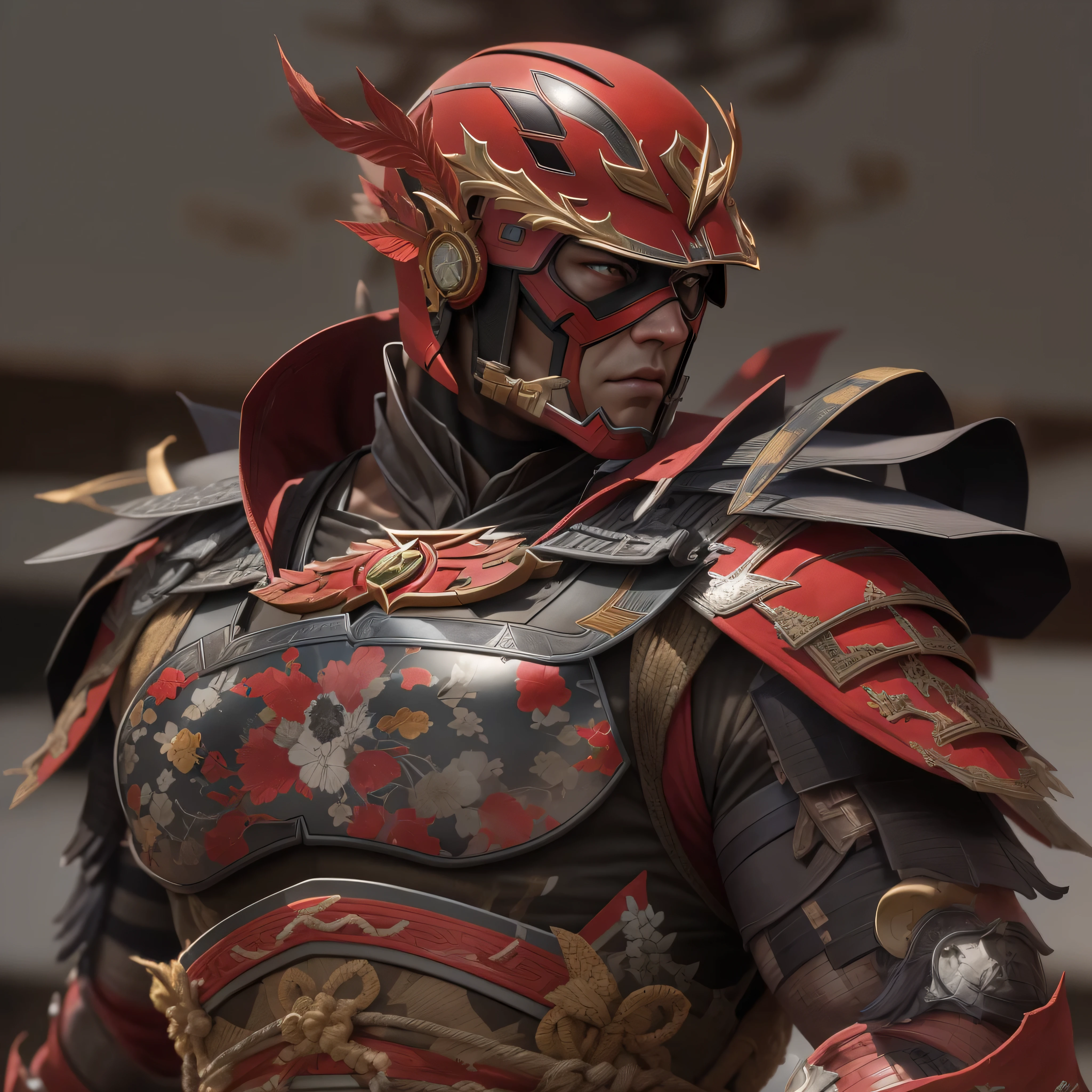 A close up of a person in a costume with a sword - SeaArt AI