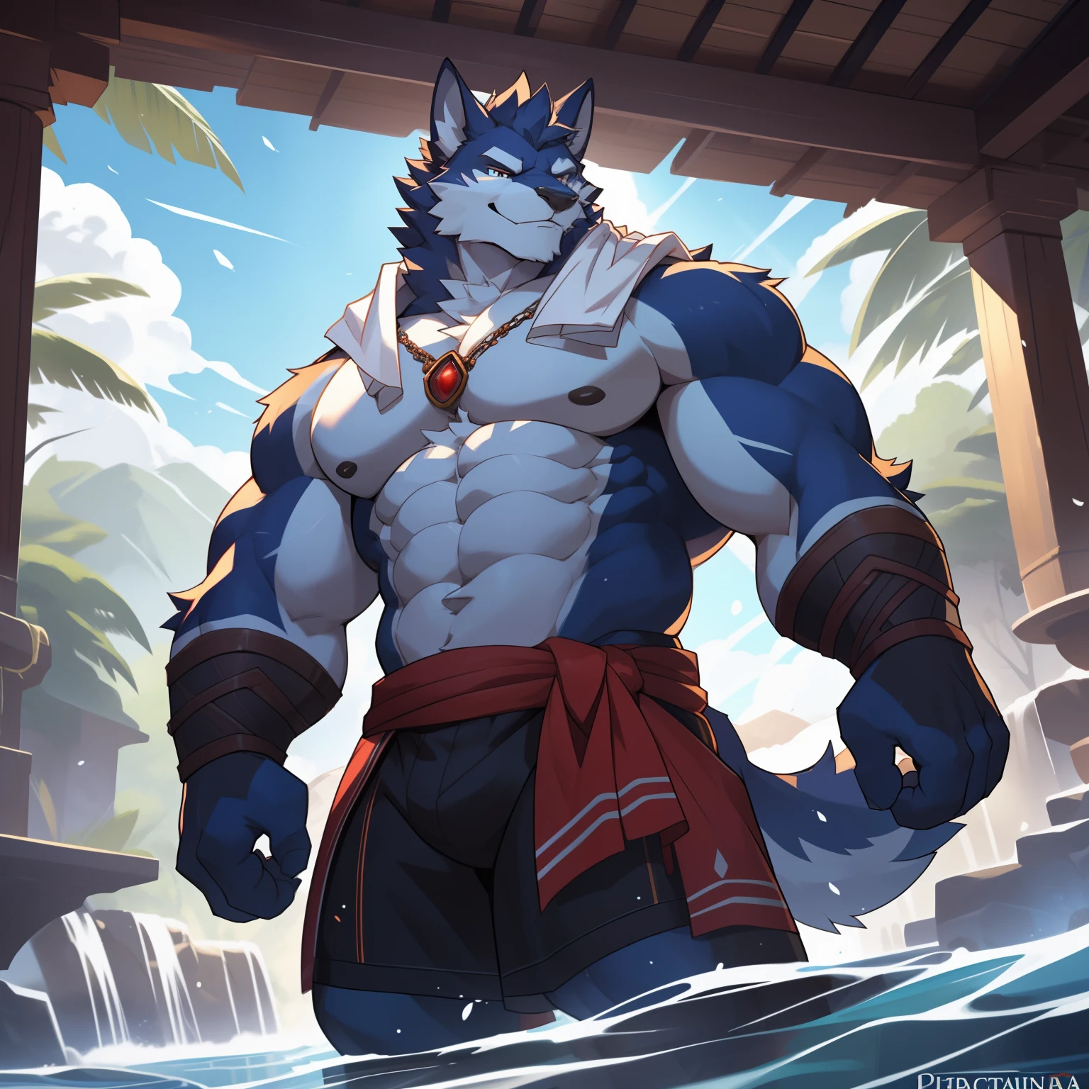 omega-xis, armadura, Mega Hombre (serie), masculino, muscular, ojos rojos, Antro muscular, nada, Abs, muscular masculino, cuerpo verde, resplandeciente body, resplandeciente, energy, cabello verde, casco, Mirando al espectador, nada,Antecedentes detallados, luci, fotorrealista, 8k HD, Detalle extremo, (Sombras oscuras, wide dynamic range, HDR, poca luz:1.2), Por Canyne Khai,por milkytiger1145,por takemoto arashi,por null-ghost, criatura elemental, electricidad, Retrato de busto, Textura perfecta de la piel, hombros anchos, big peci biceps, Abs, parte superior de las piernas,Delicados ojos dorados,(simplebackground,backgrounid blanco:1.3),cuerpo completosbian,(tmasterpiece:1.2),(Mejor calidad:1.3),De pie,Fachada,Multiple angle,Material de pintura,(There is only a towel wrapped in the lower body.),(public bath),(You are the only one.),(A gentle smile),(Full-body photo)