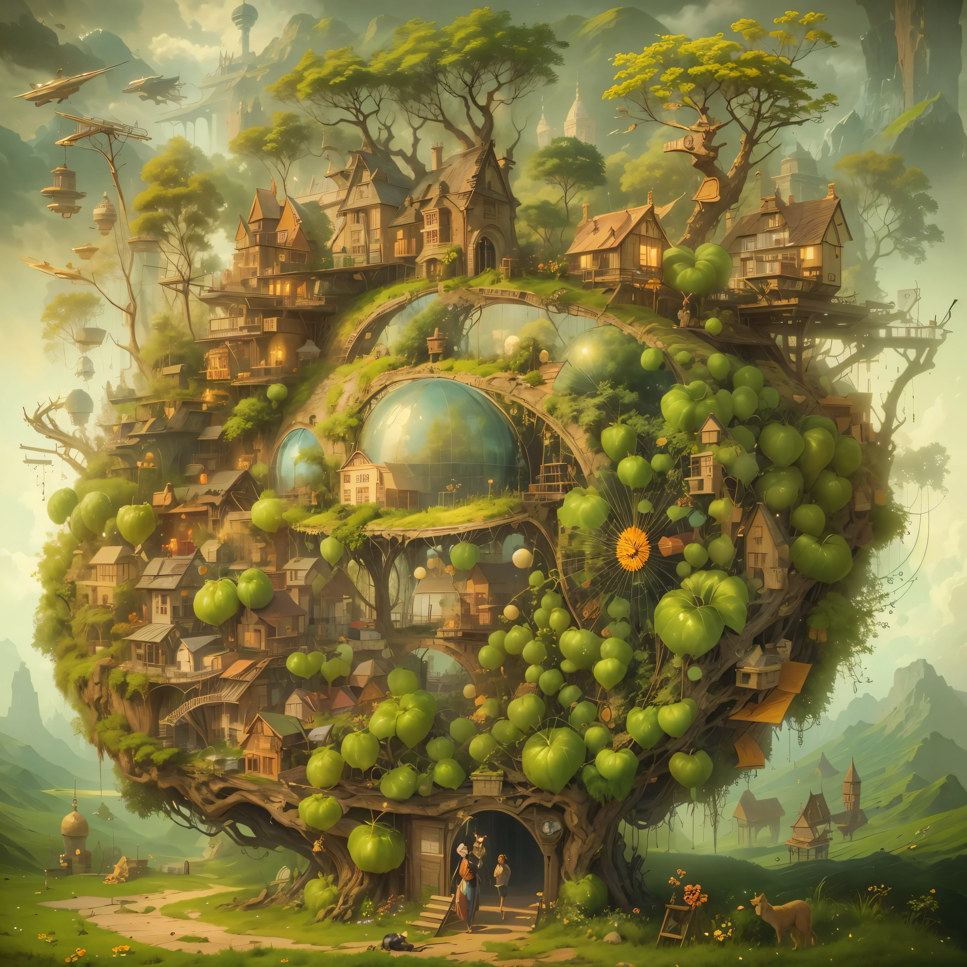Narrativa Cativante:** Construa uma narrativa visual envolvente que conduza os espectadores por uma jornada fascinante, from conception to eventual harvest of this marvel of biotechnological ingenuity.