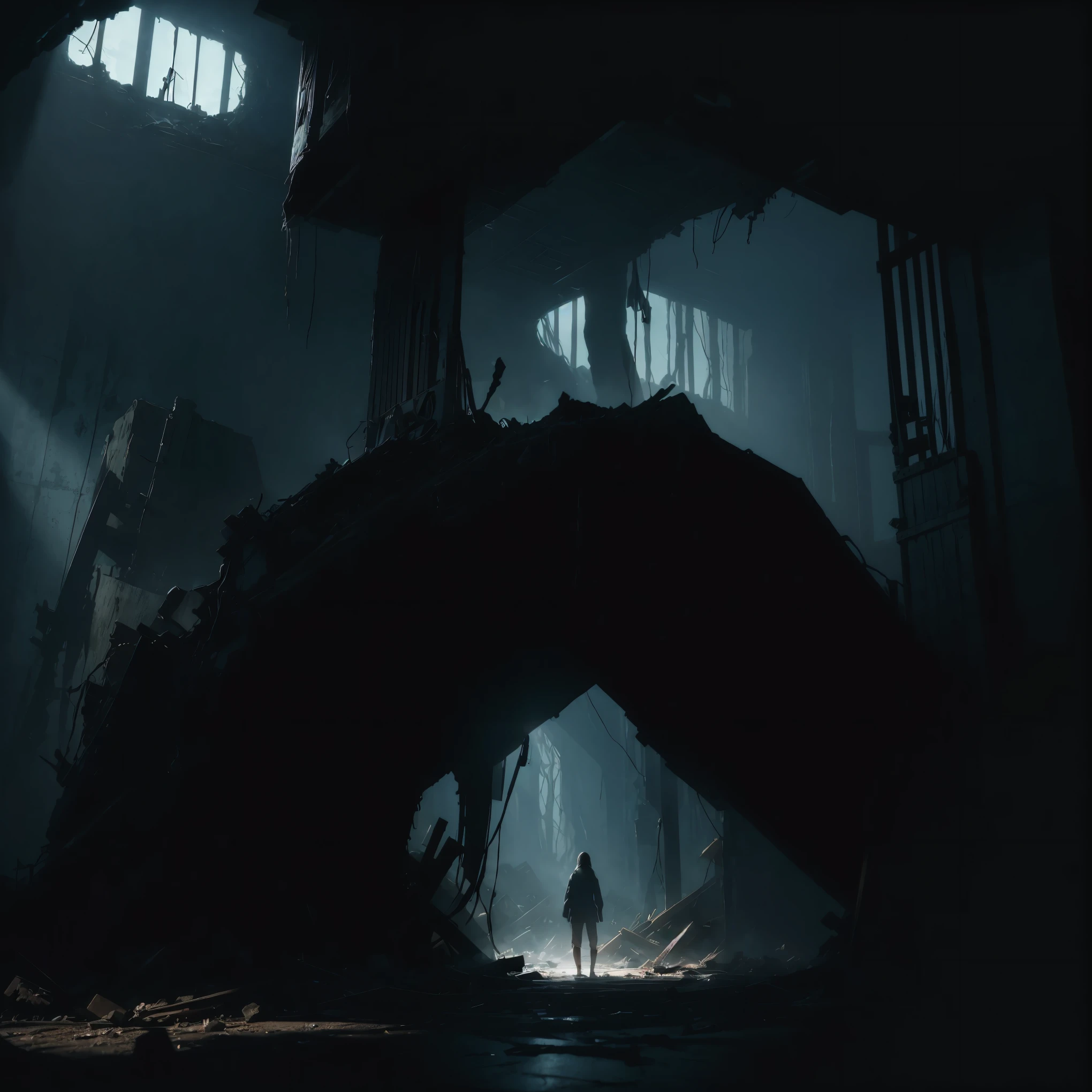 
Break away the wreckage
The lost mind cannot be found
Tear through the foulness
The trapped life cannot be bound
Softer than a trance
Trapped inside the glance
Remove the slightest loss
Unhinge the doubt in us all
Searching for what is in us all
The good, the wicked, the judgmental