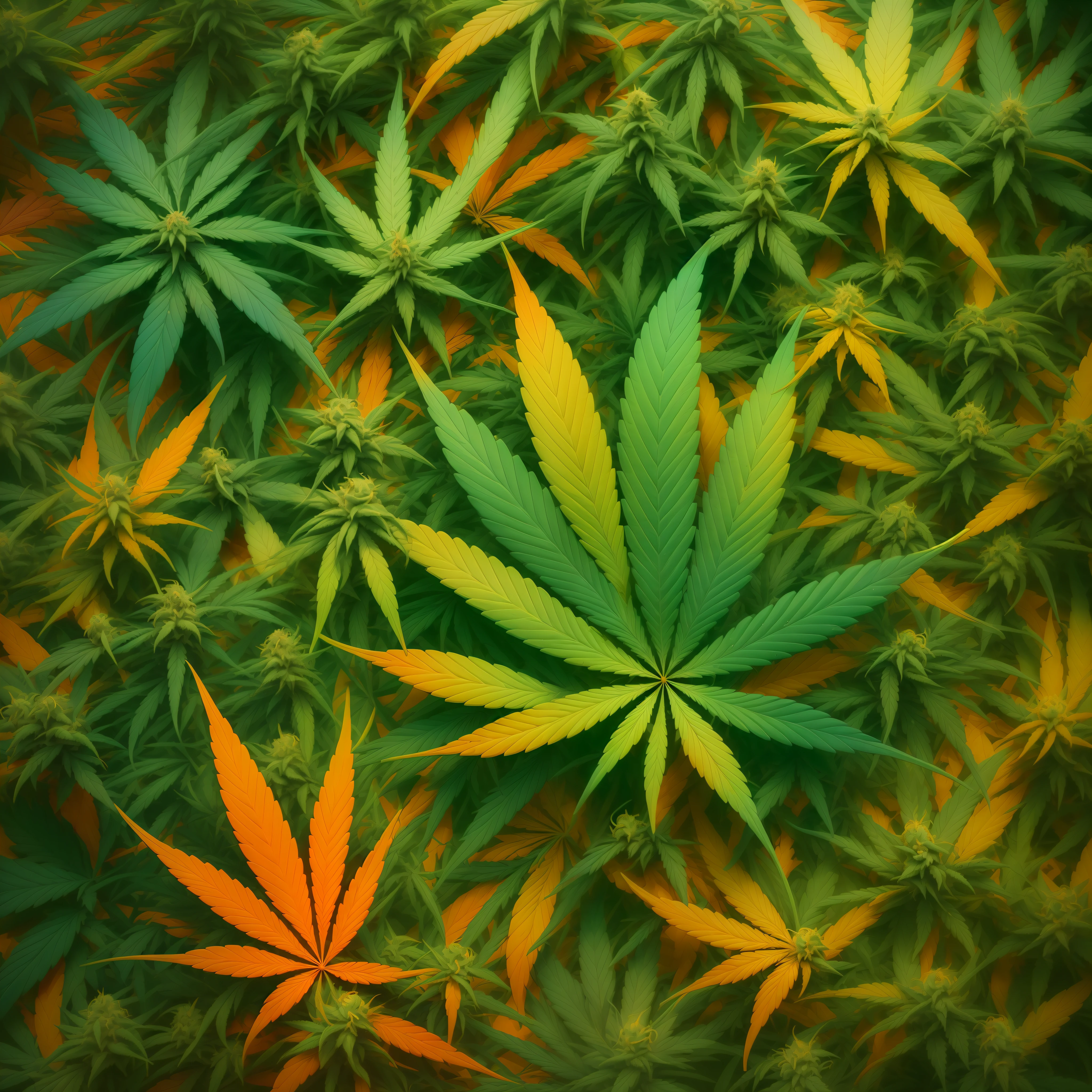 Cannabis leaf power