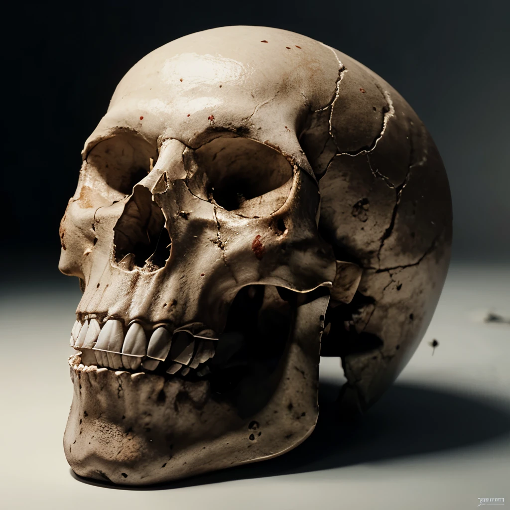 skull made of a white strawberry, organic, Giger, epic, photorealistic render
