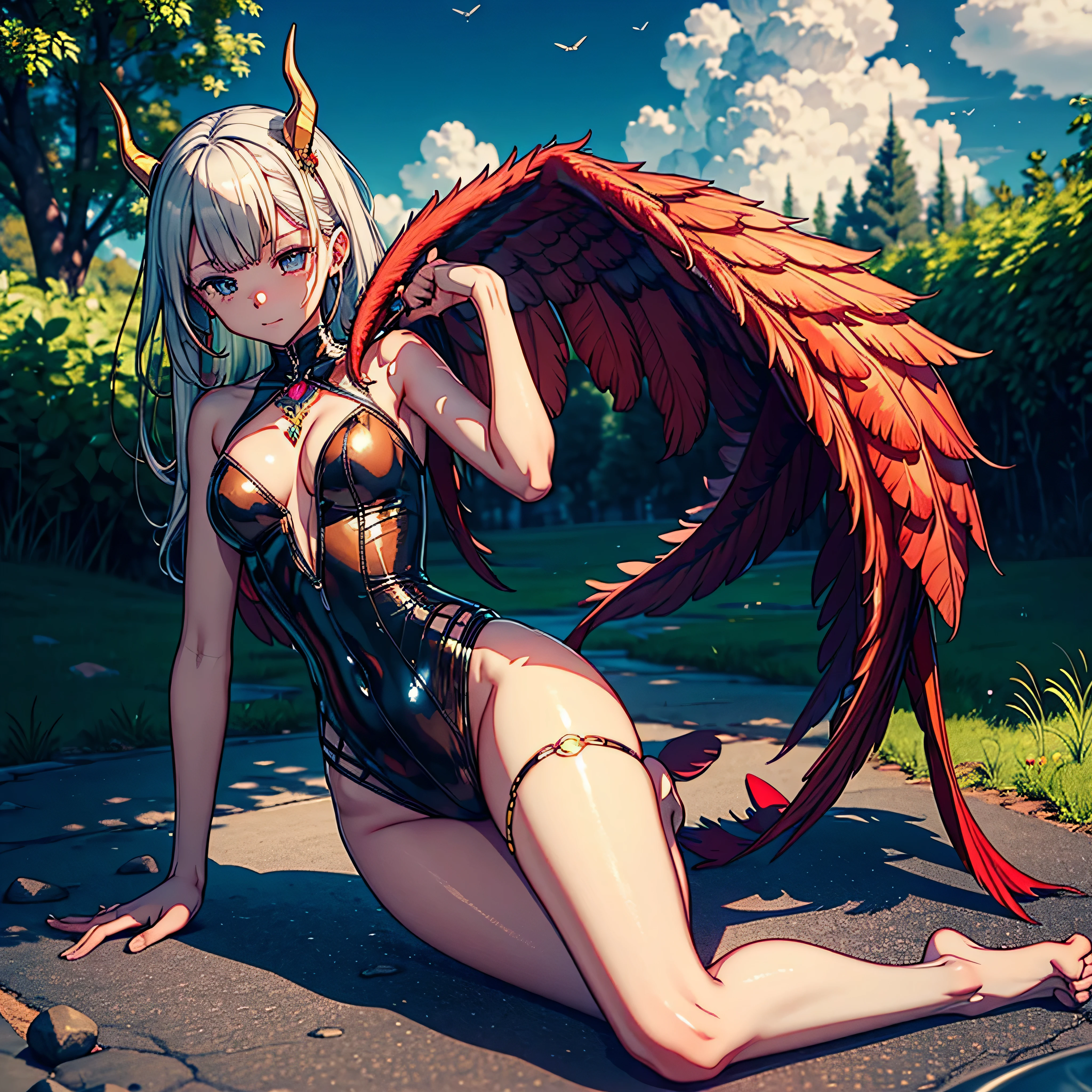 These 2 pictures can be said to be carefully selected. The overall effect is very good because the picture is richer: its details are not so perfect. Supplement: cute resin Chinese dragon girl, full body, fantasy creature, super cute, in the style of dreamlike fantasy creatures, in the style of fairycore, meticulous design, transparent metal texture.PVC,fine luster,clouds,nature elements, plush doll art, fuyukomatsui, ren hang. yanjun cheng, manticore, unicorncore, UHD, HDR, 3drender, 3d model, unrealengine5 , ultra high-details, Lava varied multi etc. --v 6 --s 1000 --c 20 --q 20 --chaos 100