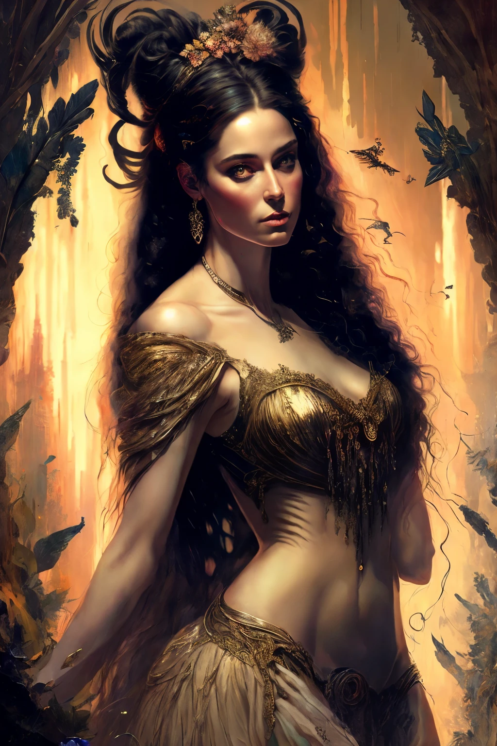 Yennefer show her nude ass