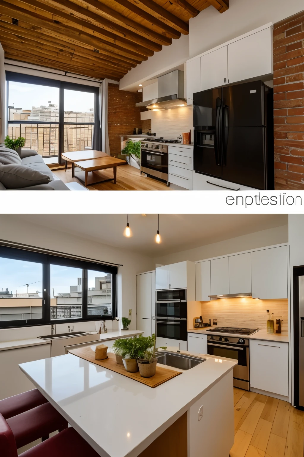 Luxury city airbnb lofts in Mexico City: Realistic and Detailed Photography
1. Exquisite loft interiors in Mexico City, showcasing modern furnishings and sleek designs, --s1
2. Spacious living area with high ceiling and large windows, offering scenic views of the bustling metropolis, --s2
3. Open kitchen, fully equipped with top-of-the-line appliances and stylish countertops, inviting travelers to cook up a storm, --s3
4. Cozy bedroom with plush bedding, exposed brick walls, and plenty of natural light, allowing guests to unwind and relax,