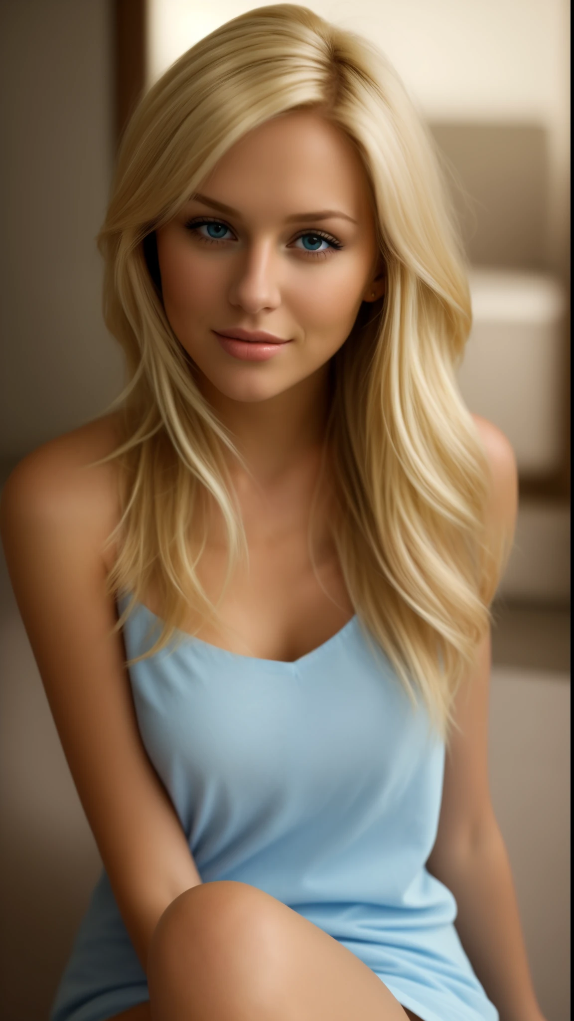 Pretty Blonde Woman