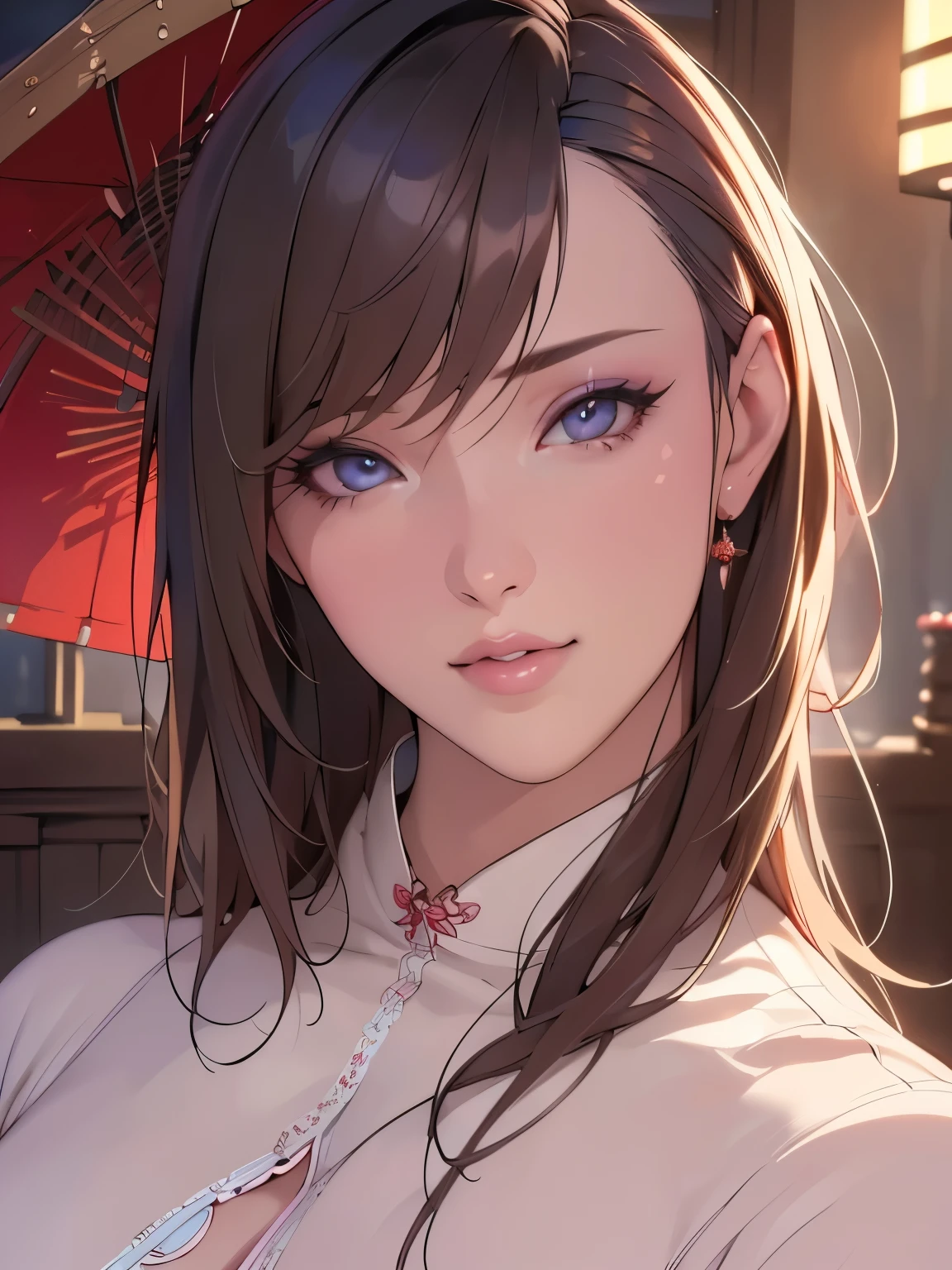 (best quality,4k,8k,highres,masterpiece:1.2),1girl,beautiful detailed eyes,beautiful detailed lips,extremely detailed eyes and face,longeyelashes,realistic,oriental background,oriental streets,steampunk,miko,sharp focus,vivid colors,physically-based rendering,painting-like rendering,soft lighting,hazy atmosphere