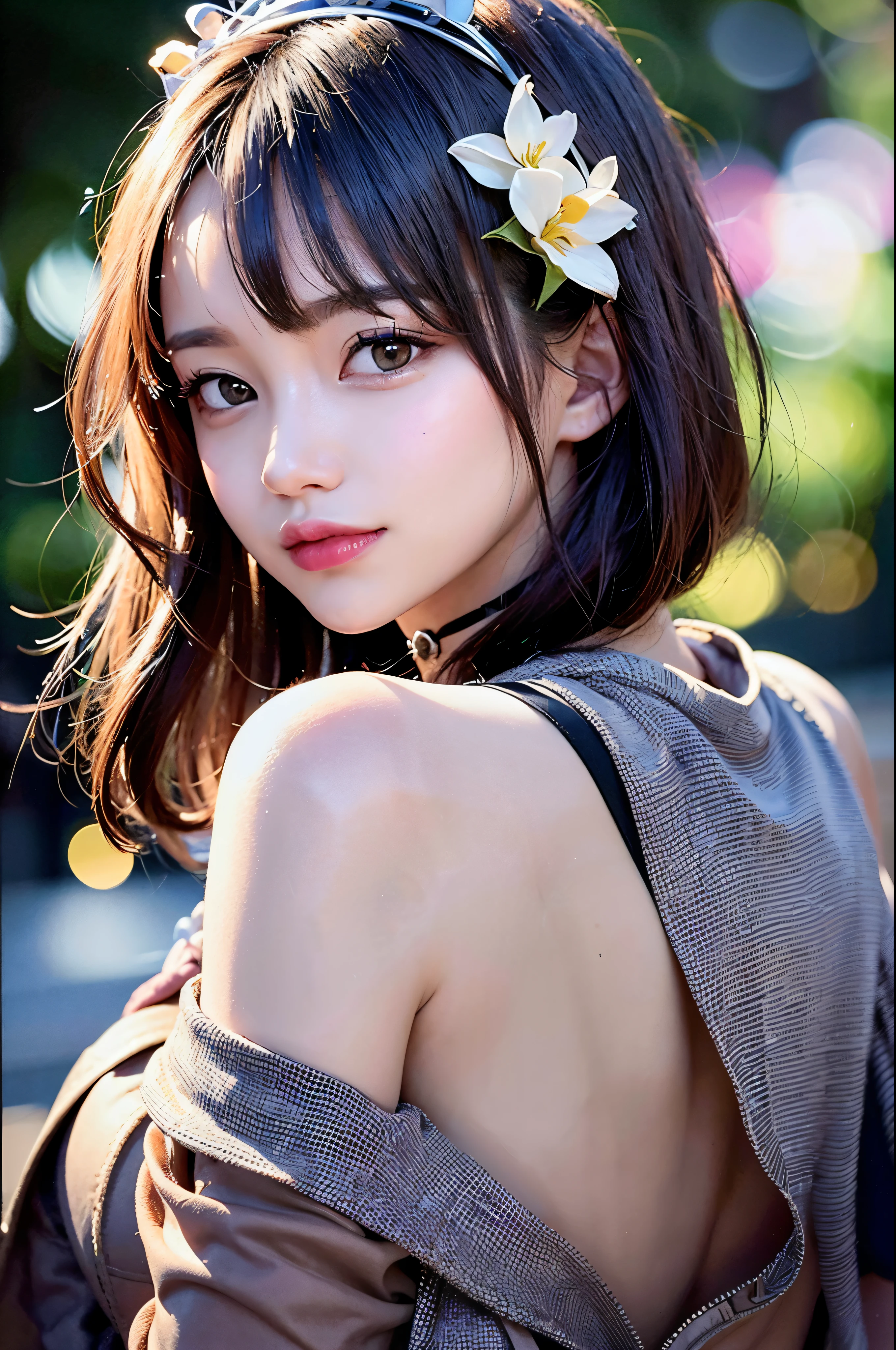(Slim shoulder strap only, super low cut top)( very close view ) Front view , I can see through my clothes (((outdoor paradise)))(cover 1&#39;one on the chest&#39;hand ,topless)，head flower decoration, petals fly in the sky ，Pouting a little，Bare buttocks with exposed back，Perverts are exposed，naked woman，raise your butt，handと足を分ける，camel toe,(crystal colorful lights),(Turkish Moroccan color mosaic chandelier)，Adult Princess Tiara，soft clouds，((|cover with a scarf))
（（masterpiece））,（realistic：1.2）,highest quality,expensive、expensive品質,absurd,rich and colorful,wonderful art,highest quality, Super detailed,beautiful details， reflex hair,good lighting, ray tracing， written boundary depth,Super detailed,enlightenment,wonderful,small details,very detailed， （（Super detailed））， （beautiful meticulous girl）， Beautiful detail shine， intricate details， High resolution， very sophisticated and beautiful,beautiful and detailed eyes， HDR， round eyes, detailed facial features,（round pupil：1.4） （enlightenment）,（beautiful and delicate eyes）（highly detailed face））， written boundary depth,（attractive face）(（smile：1.3）)， smiling lips， （looking at the viewer：1.1） close， wide wide shot， side body， photore， obscene pose ， moody light， Sistine Phil Beldev, smile，（（（masterpiece，highest quality，High resolution）））），High definition 8K，beautiful girl with big breast body，（hyper hd，Super detailed，high detail，expensiveリアルさ，超realisticな，photorealism）,（1 girl：1.5）,（realistic black hair），short curly hair，bob cuts hair，（dynamic posture），towards the camera,浅いsmile,open lips，light blue eyes，average ，
（beautiful and detailed face，beautiful and delicate eyes），sweaty feet,bright,（sunlight，sunlight）,（Beautiful butt 0.5），Color backlight

split, handだけで胸を覆う，hip naked，earrings，pink sexy thread,（(striped underwear、black openwork underwear、transparent embroidery tulle underwear set,gold bracelet，pink レースのhand袋)）lace pantyhose、レースのhand袋、wedding headscarf、pearl necklace,（topless）(very small panties)[両handを頭の後ろに置きます ]Only the genitals are covered,mole under eye, ((gray blue hair，head bands，head band))，necklace with sparkling crystals