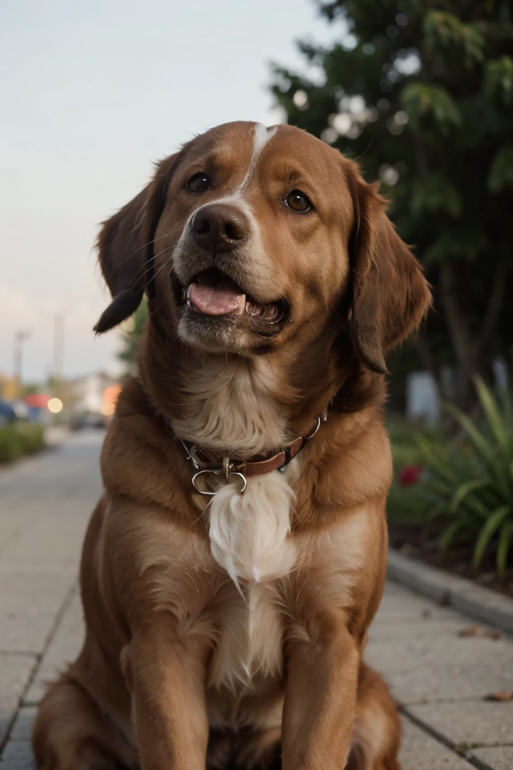 dog happy,