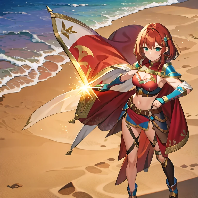 best quality:1.2), 1girl, solo, warrior, fantasy,