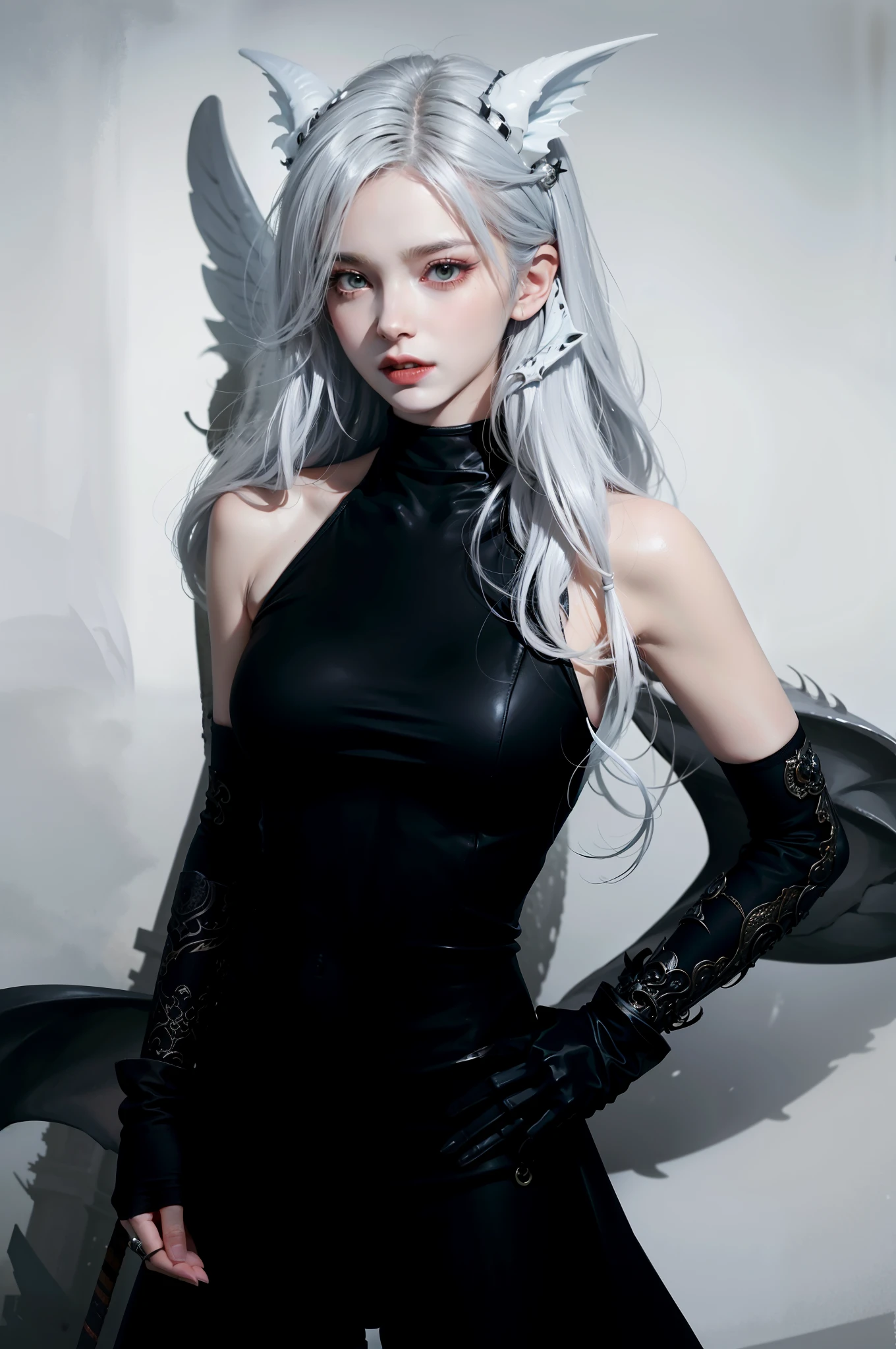 Cold Queen,Picture of box full of swords, wing, succubus theme,the fallen angel,Excellent,scary,secret terror,tentacle,have eyes,The Uncanny Valley effect,little beast blood moon,Skeleton skeleton,vampire,hell fire,White printed over-the-knee socks,black gloves,devil horns