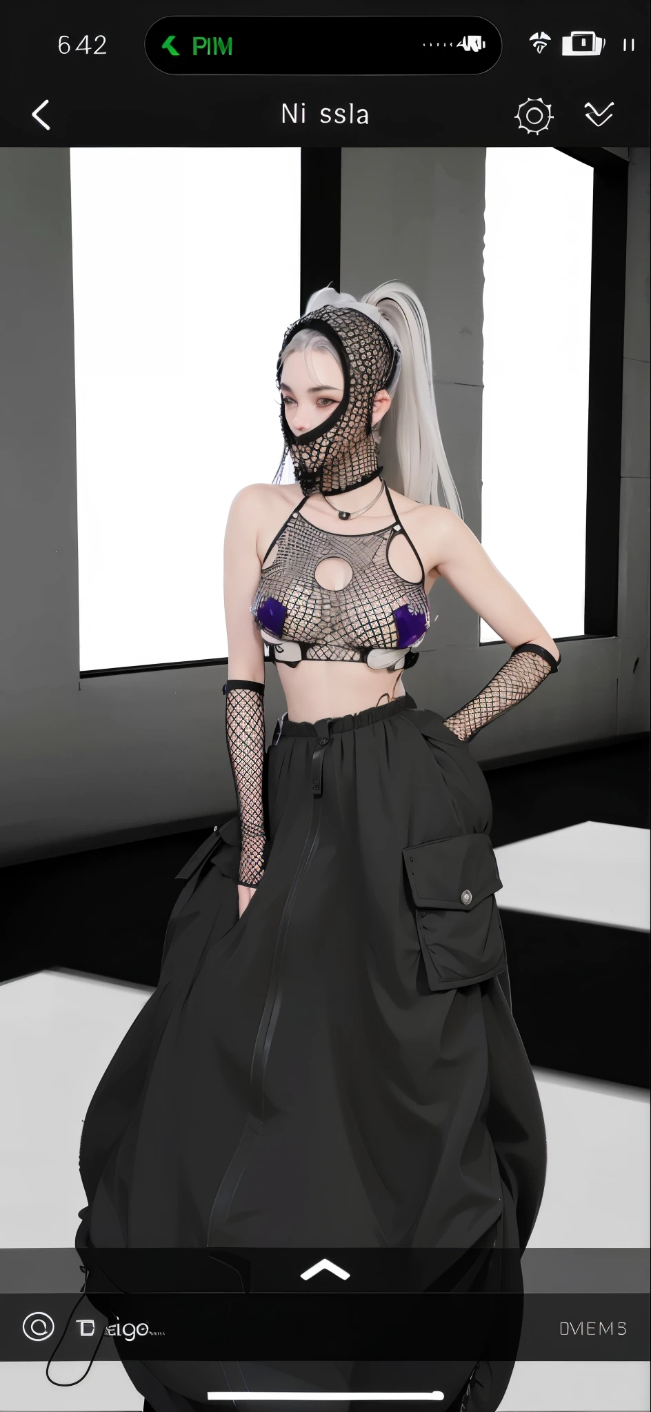 (Calidad de imagen de alto nivel、Alto detalle、alta calidad、high resolution、Dibuja todo en high resolution.)、
un primer plano de una mujer con un vestido negro y un sombrero negro, vanguardista vanguardista, dystopian sci fi costume, OVEJA, Vestimenta futurista, dystopian grunge, inspirado por Shukei Sesson, traje ciberpunk, Sensual and somber style, traje estilo cyberpunk, Armario futurista biopunk, Ropa futurista, The style is a mixture of Æon flux, Dystopian feeling, ropa futurista